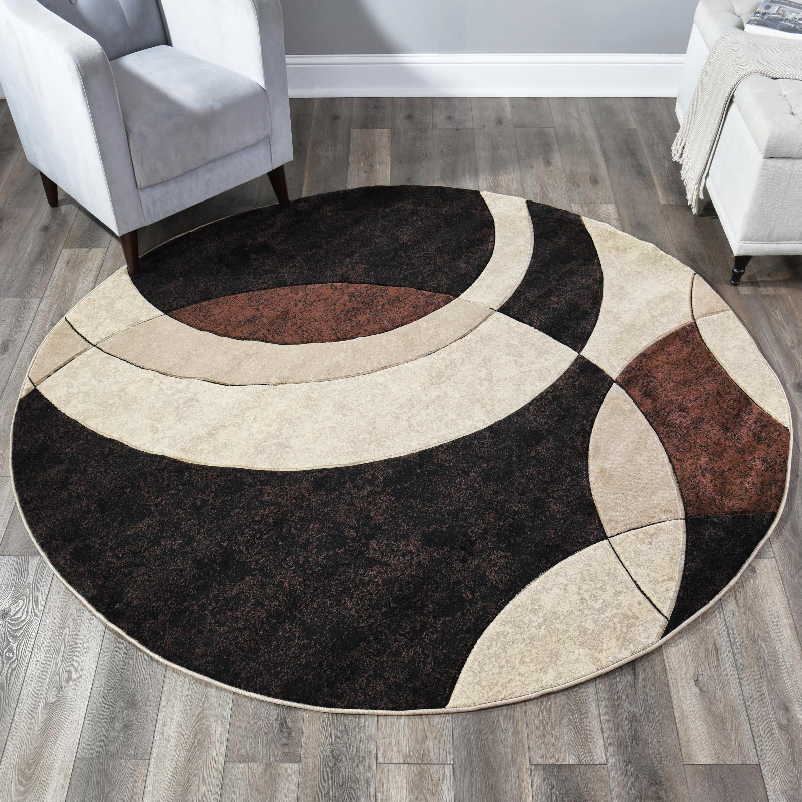 Miglena MI16 Brown Area Rug