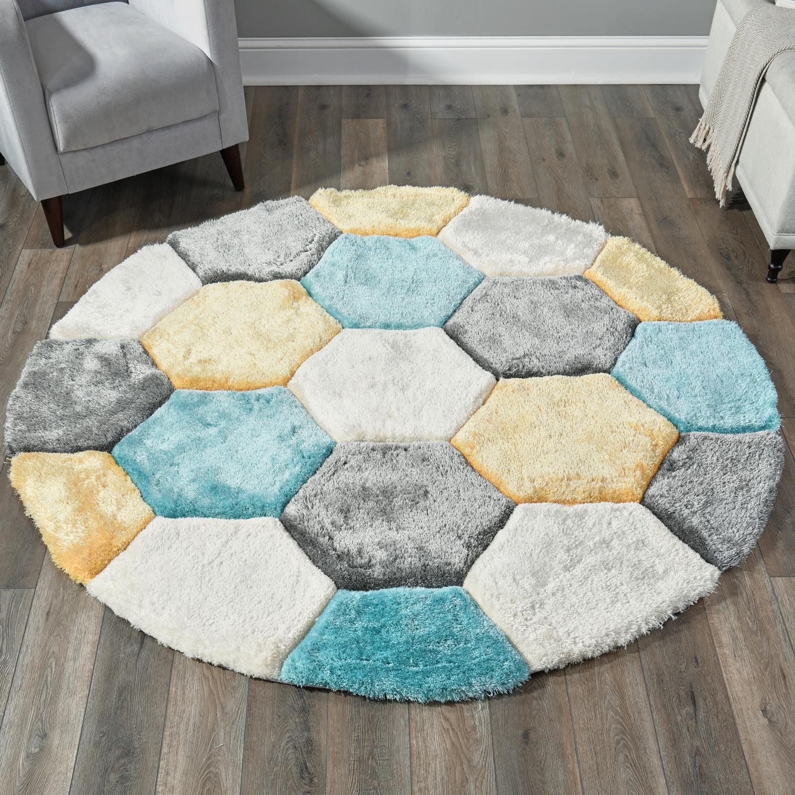 Mateos MS33 Multicolor Shag Rug — view 5
