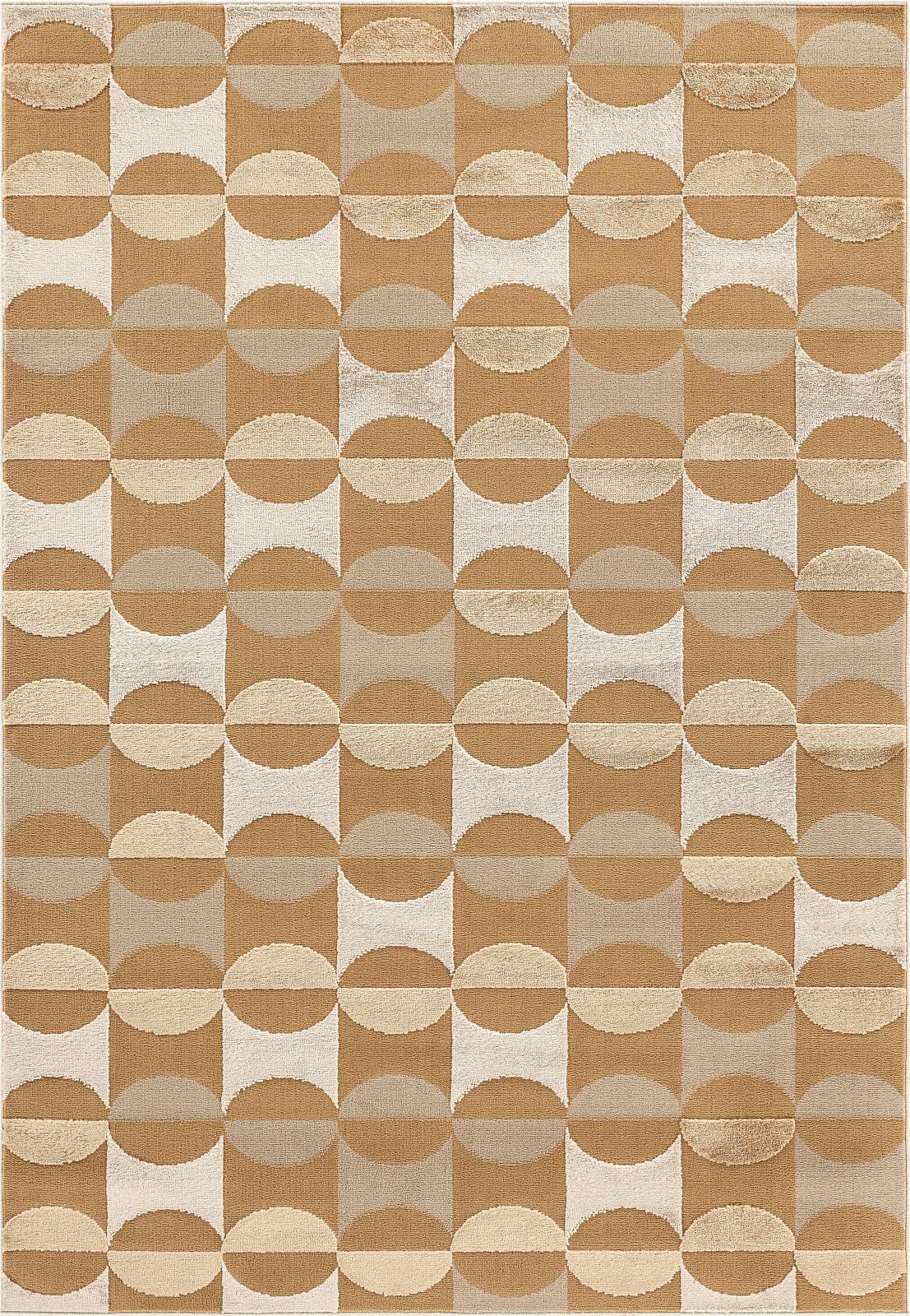Loren LO01 Mustard Area Rug