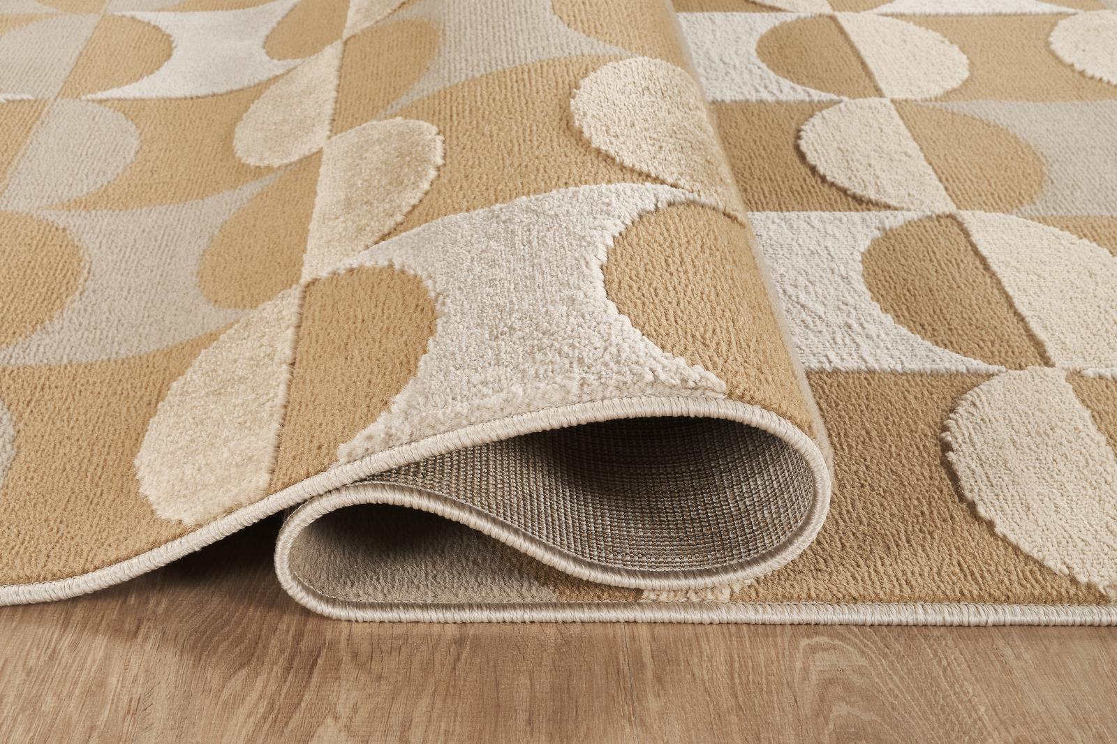 Loren LO01 Mustard Area Rug — view 4