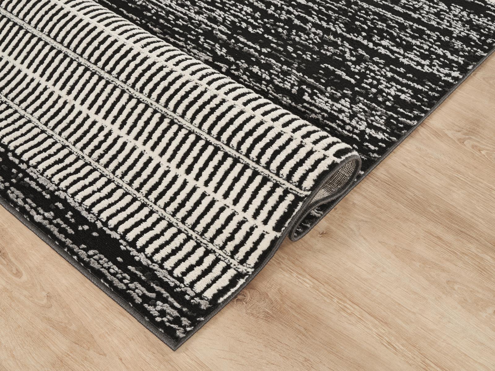 Montreal ME01 Black Area Rug — view 5