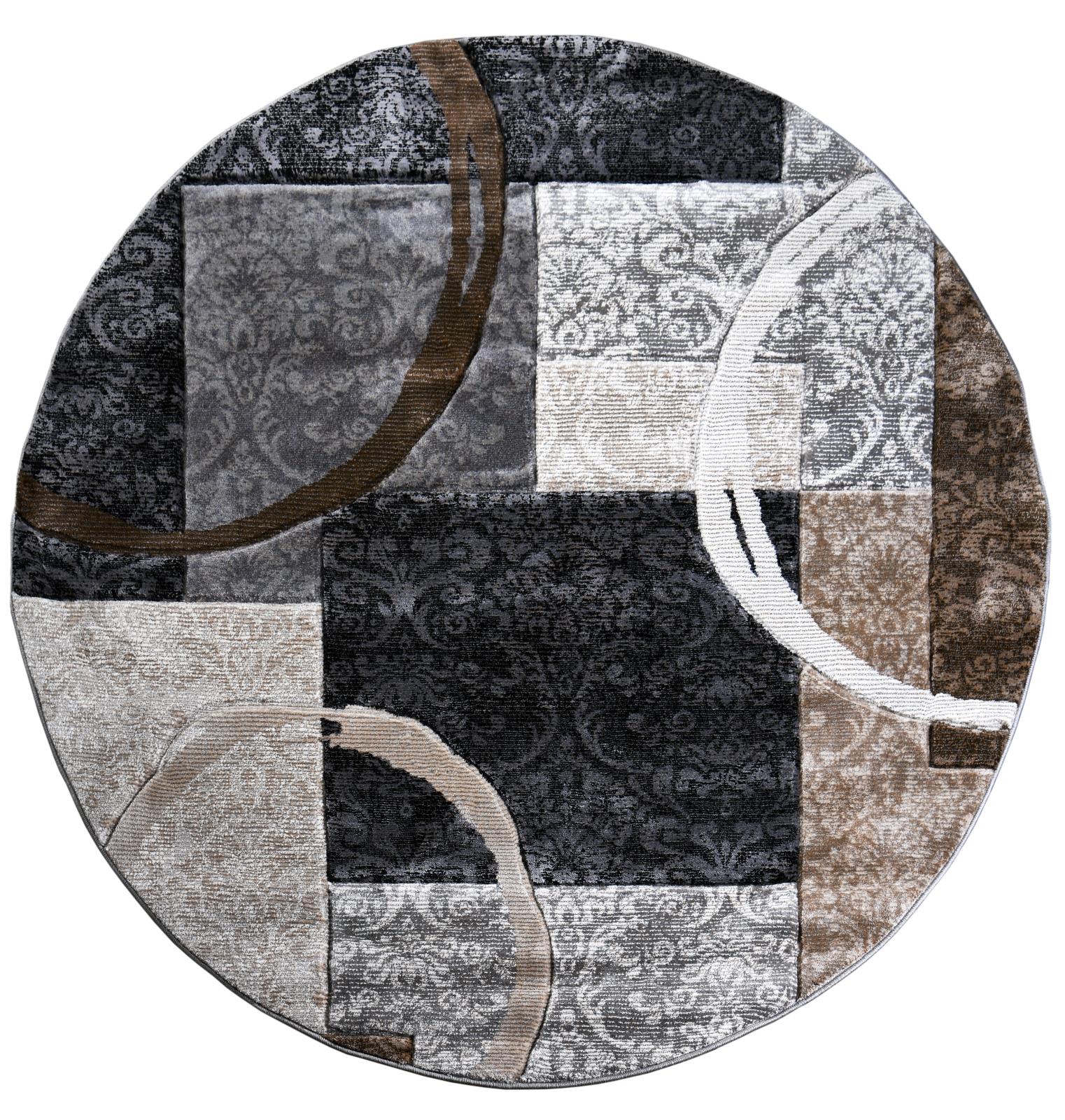 Alexia AX06 Black Area Rug — view 7