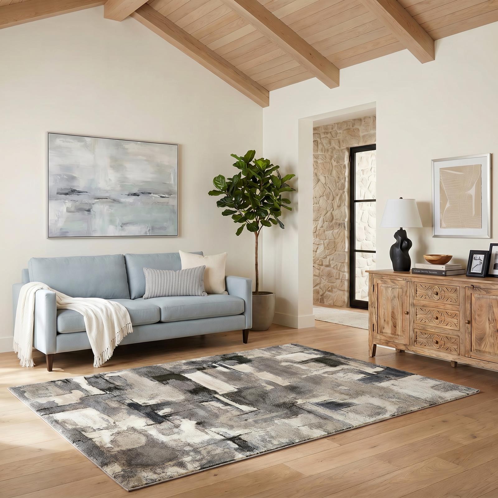 Layan LY05 Beige Area Rug