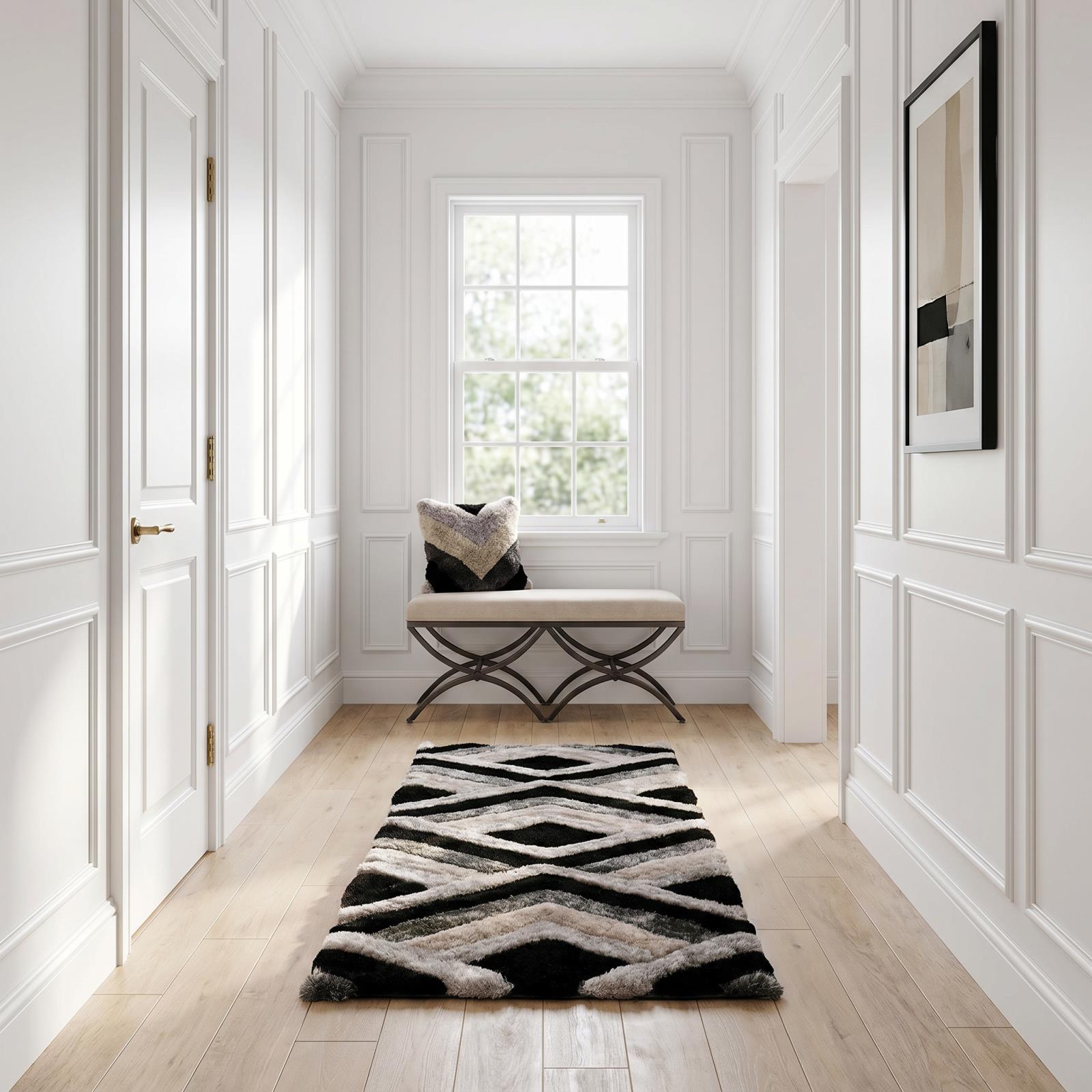 Mateos MS24 Multicolor Shag Rug — view 6