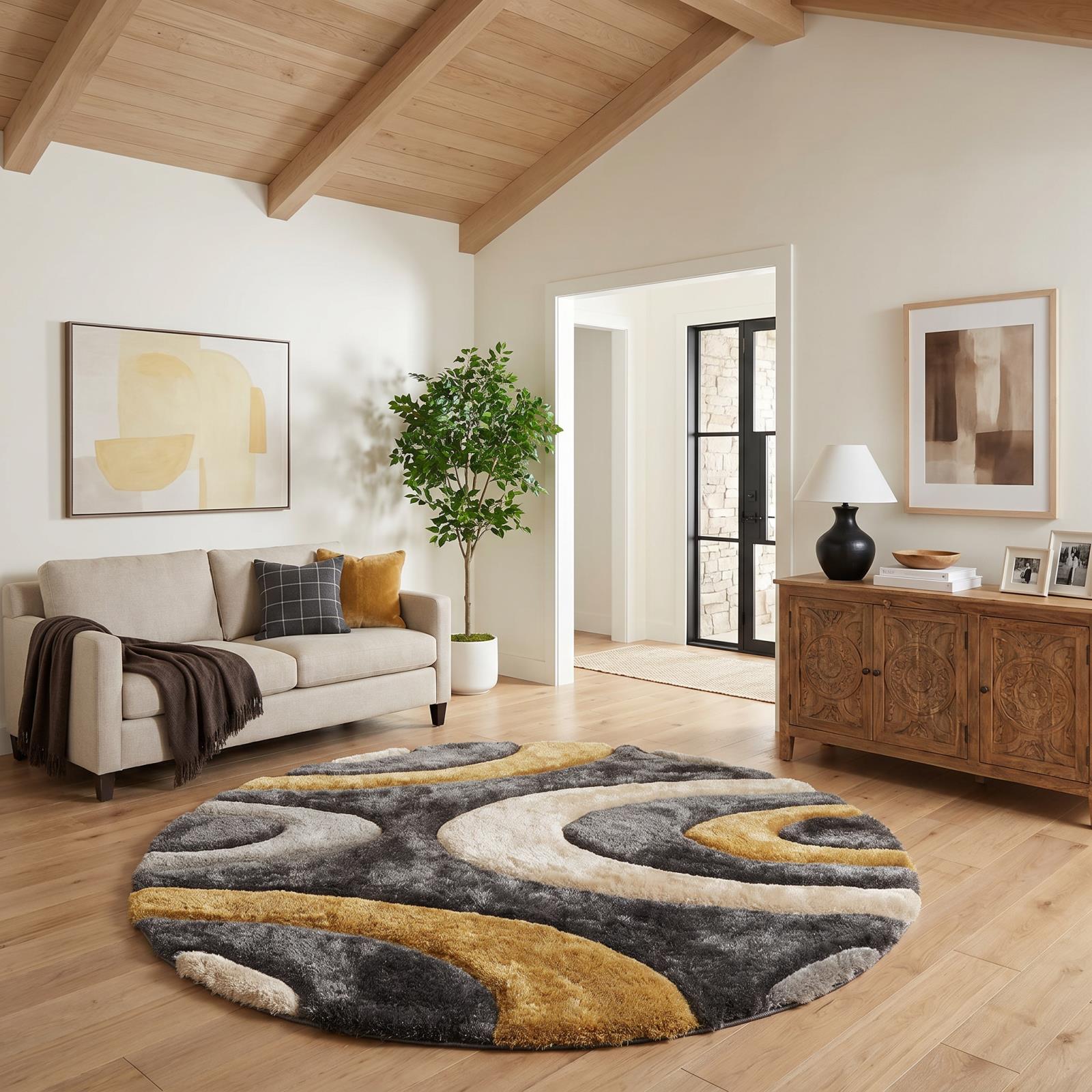 Mateos MS25 Multicolor Shag Rug — view 5