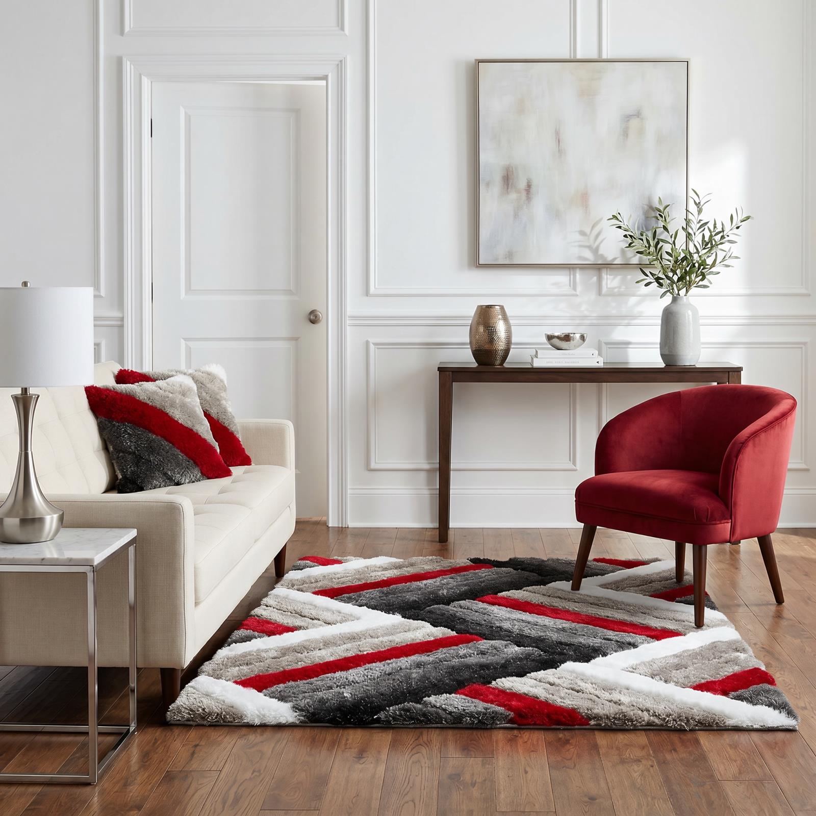 Mateos MS35 Multicolor Shag Rug