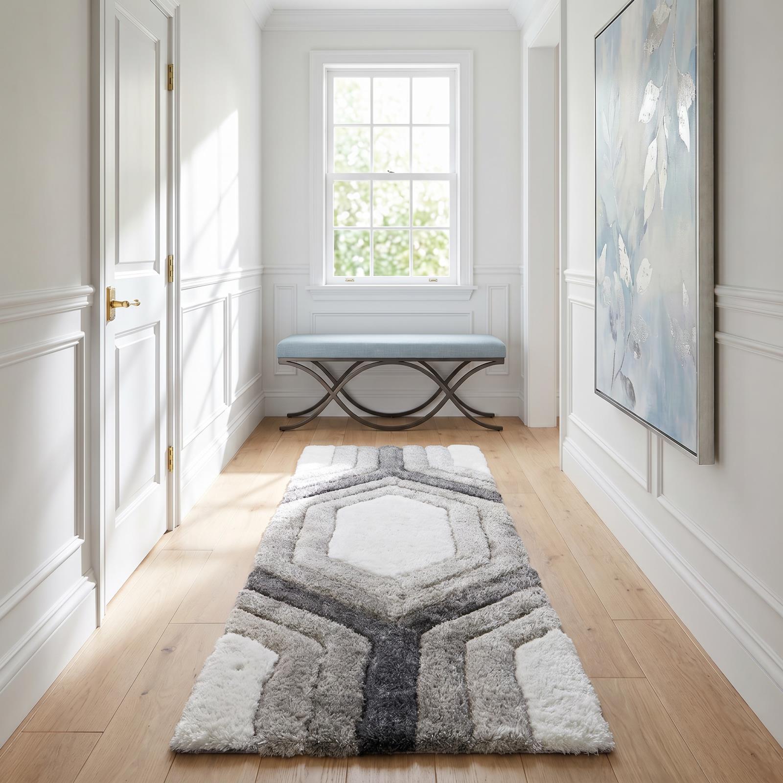Mateos MS41 Multicolor Shag Rug — view 9