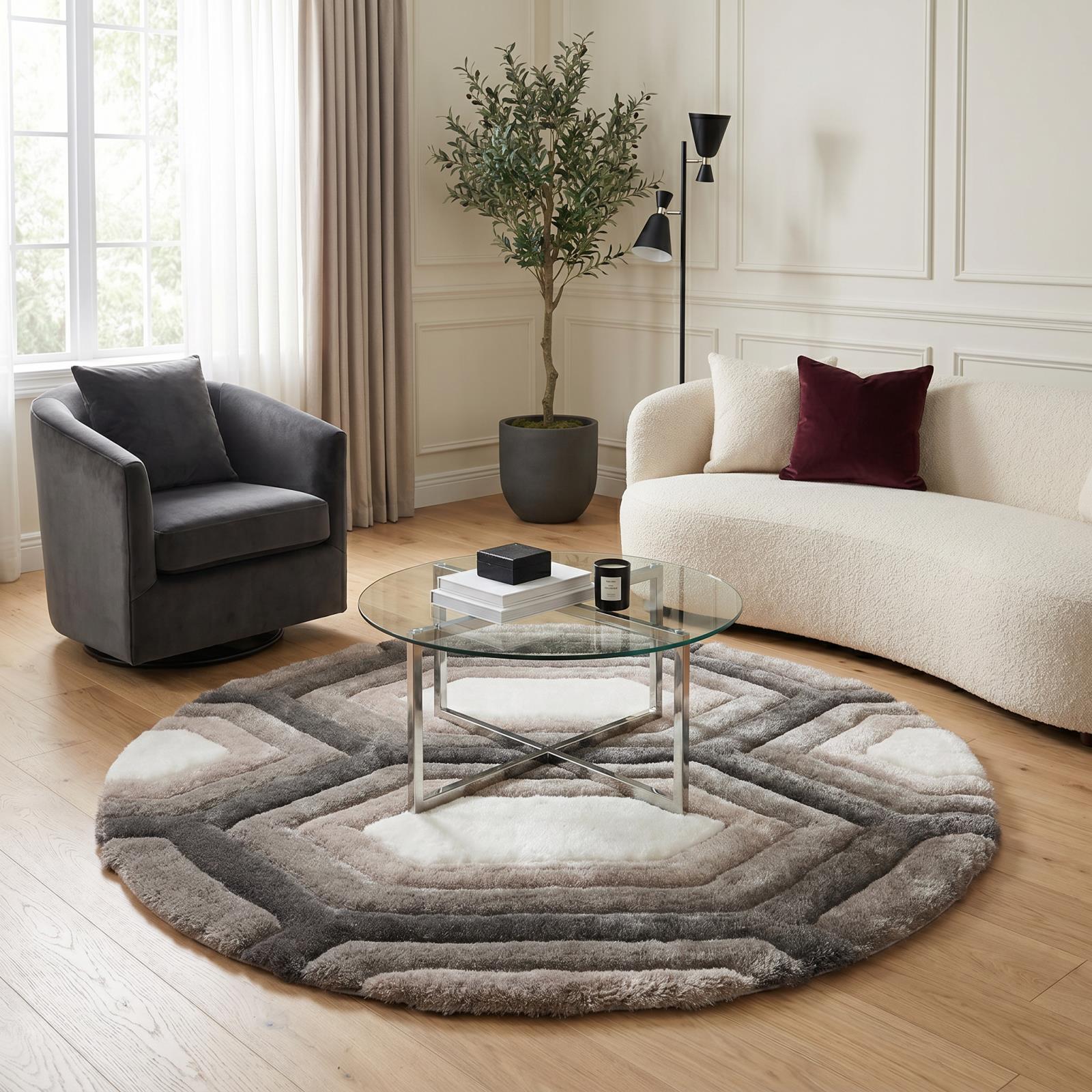 Mateos MS41 Multicolor Shag Rug — view 6
