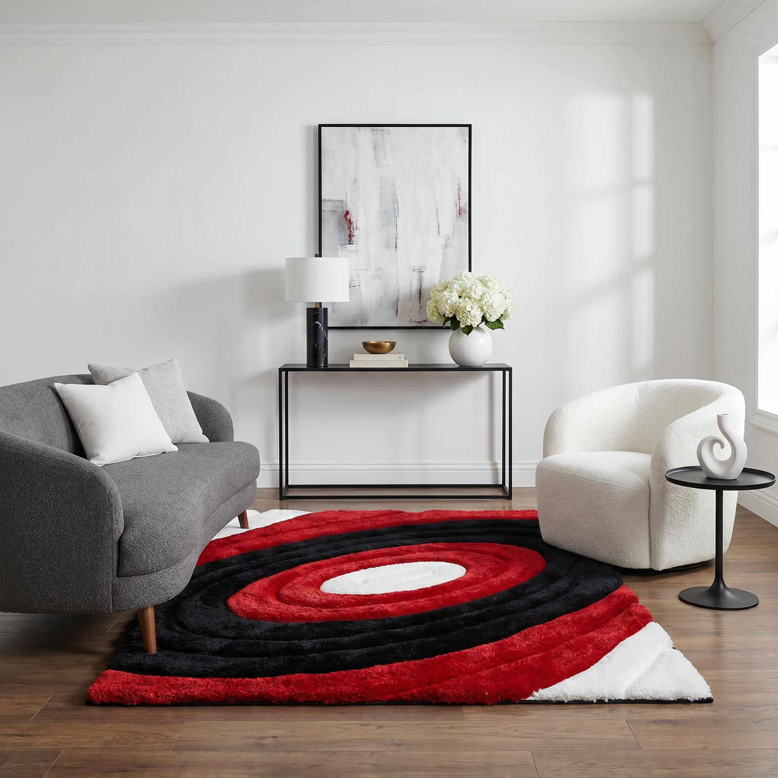 Mateos MS51 Red Shag Rug