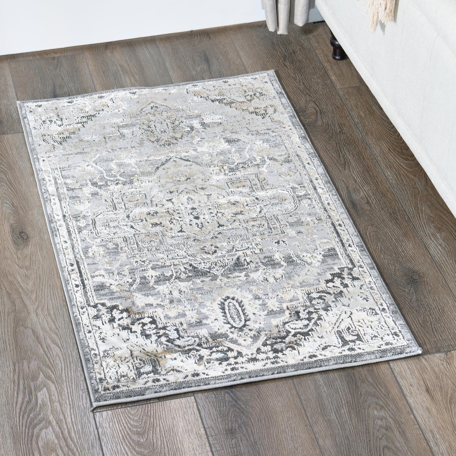 Bowman BM07 Ivory Area Rug — view 11