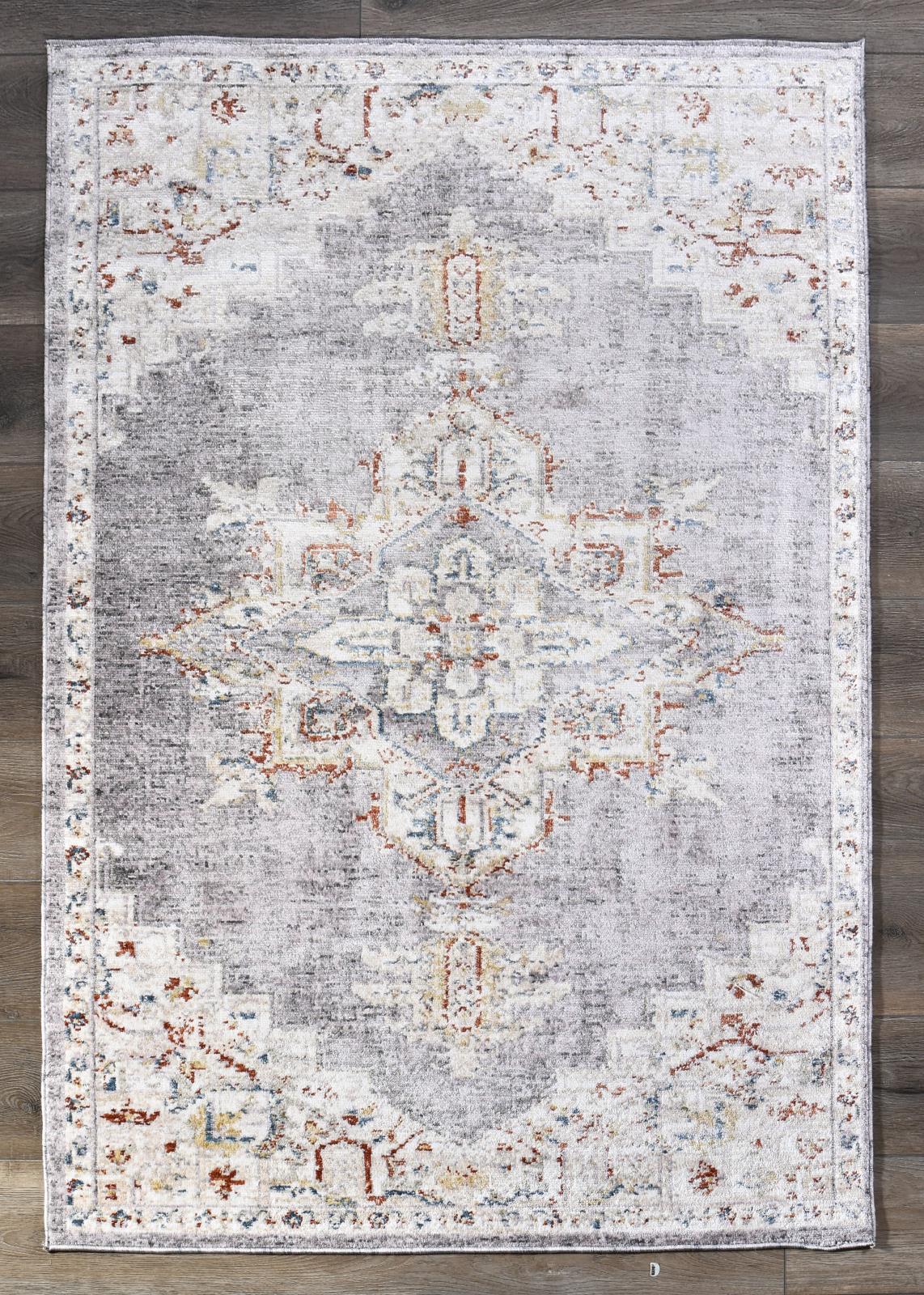 Bianka BI04 Light Gray Area Rug