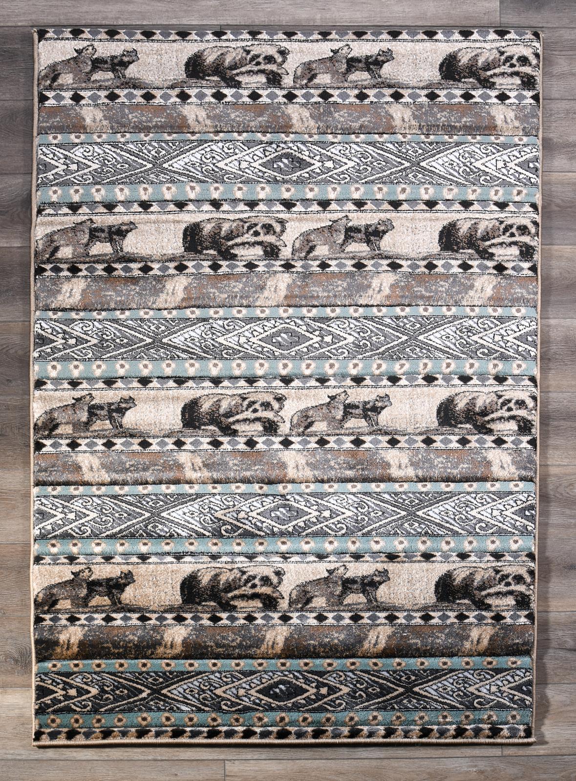 Wildlife WL19 Multicolor Area Rug — view 6