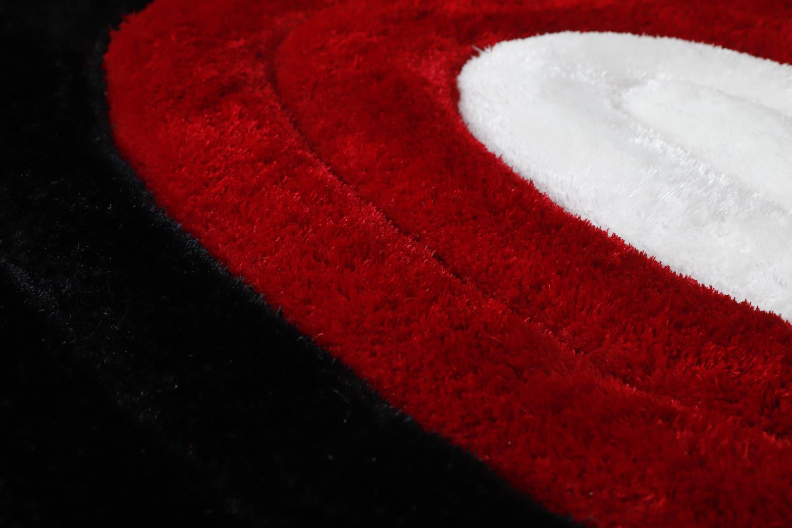 Mateos MS51 Red Shag Rug — view 3