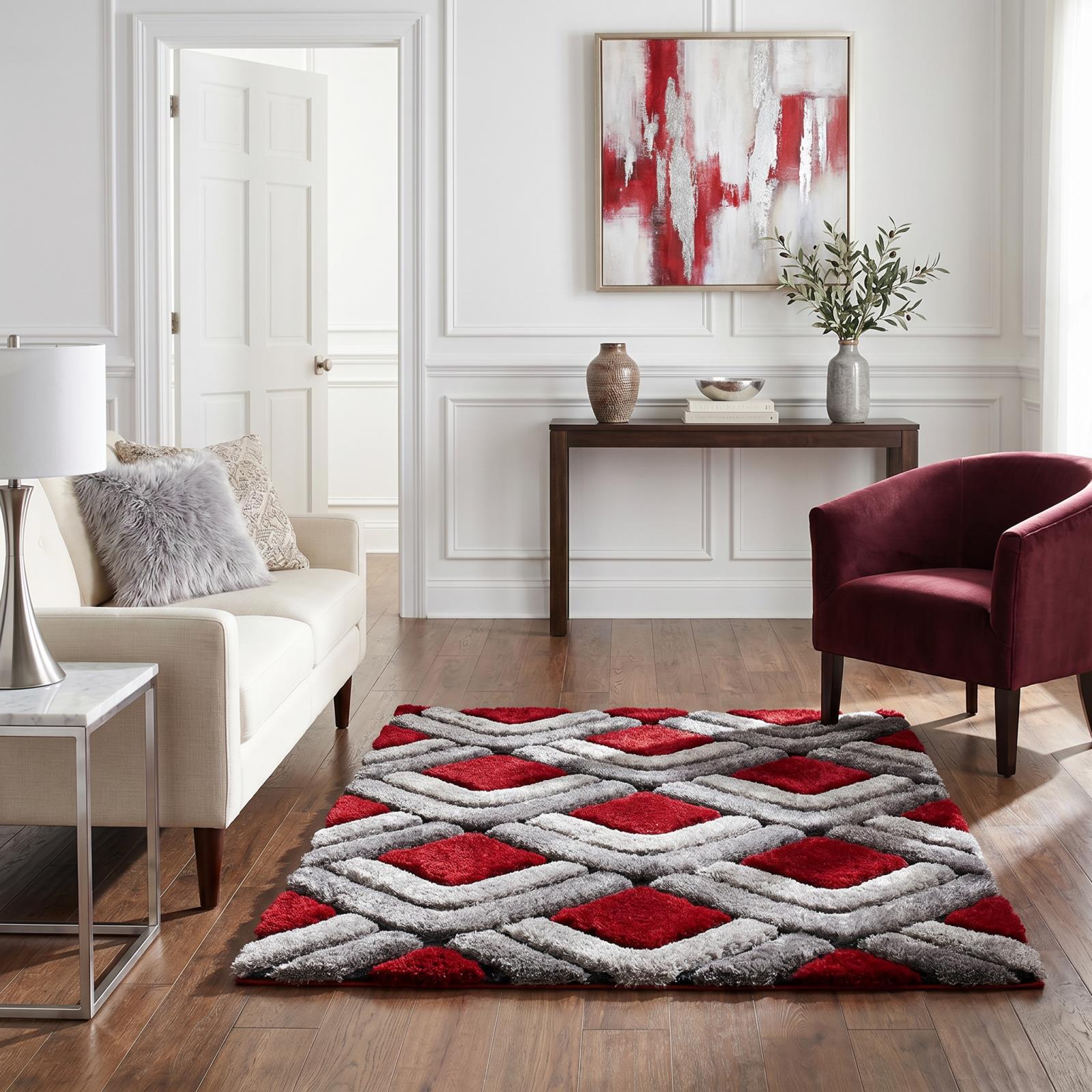 Mateos MS27 Gray Shag Rug
