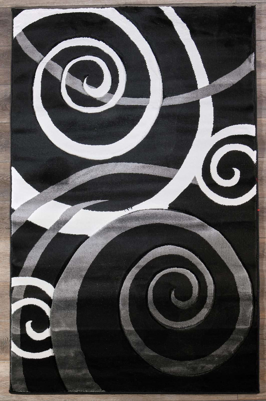 Orelsi OR03 Black Area Rug — view 5