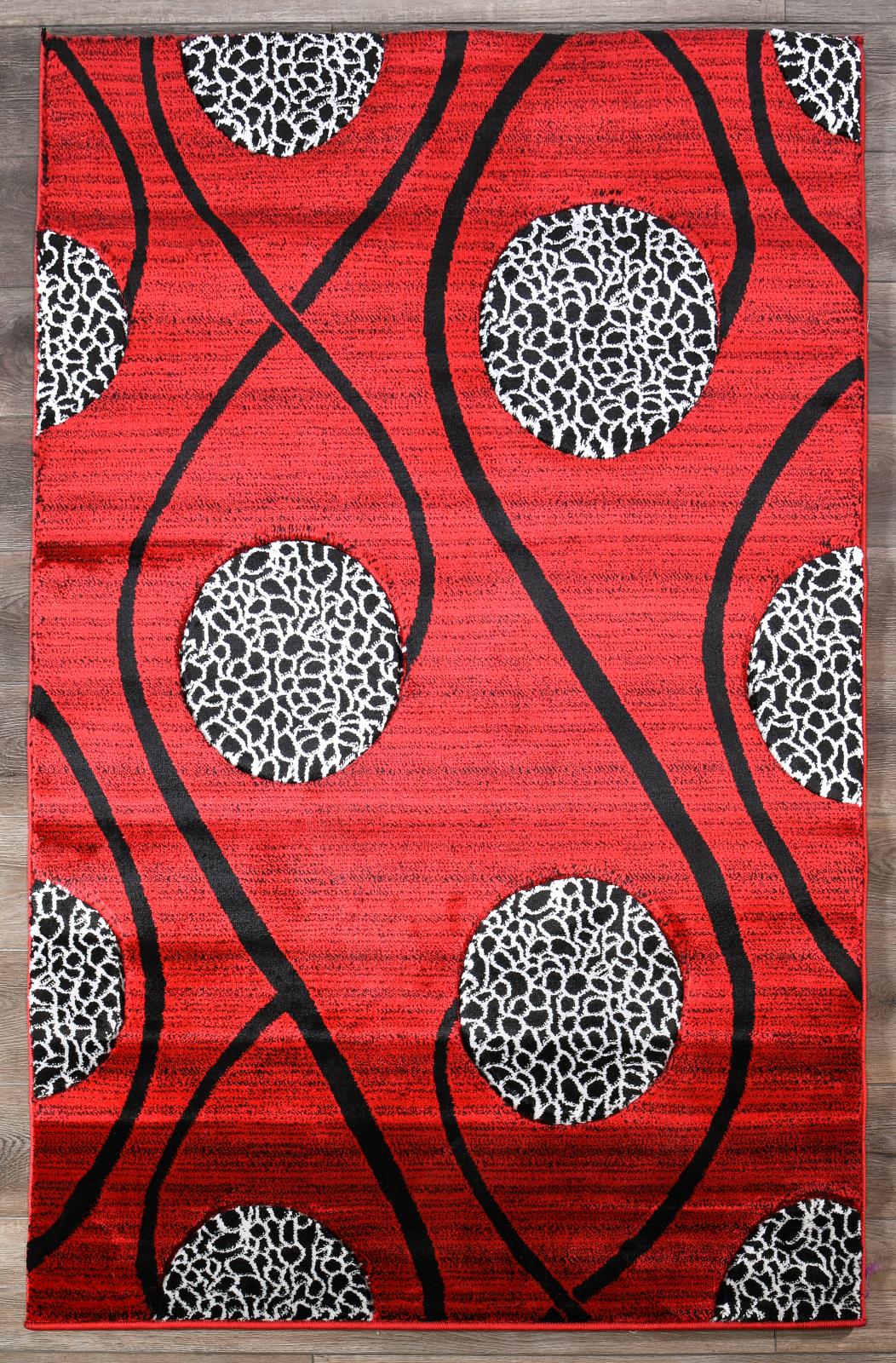 Orelsi OR31 Red Area Rug — view 6