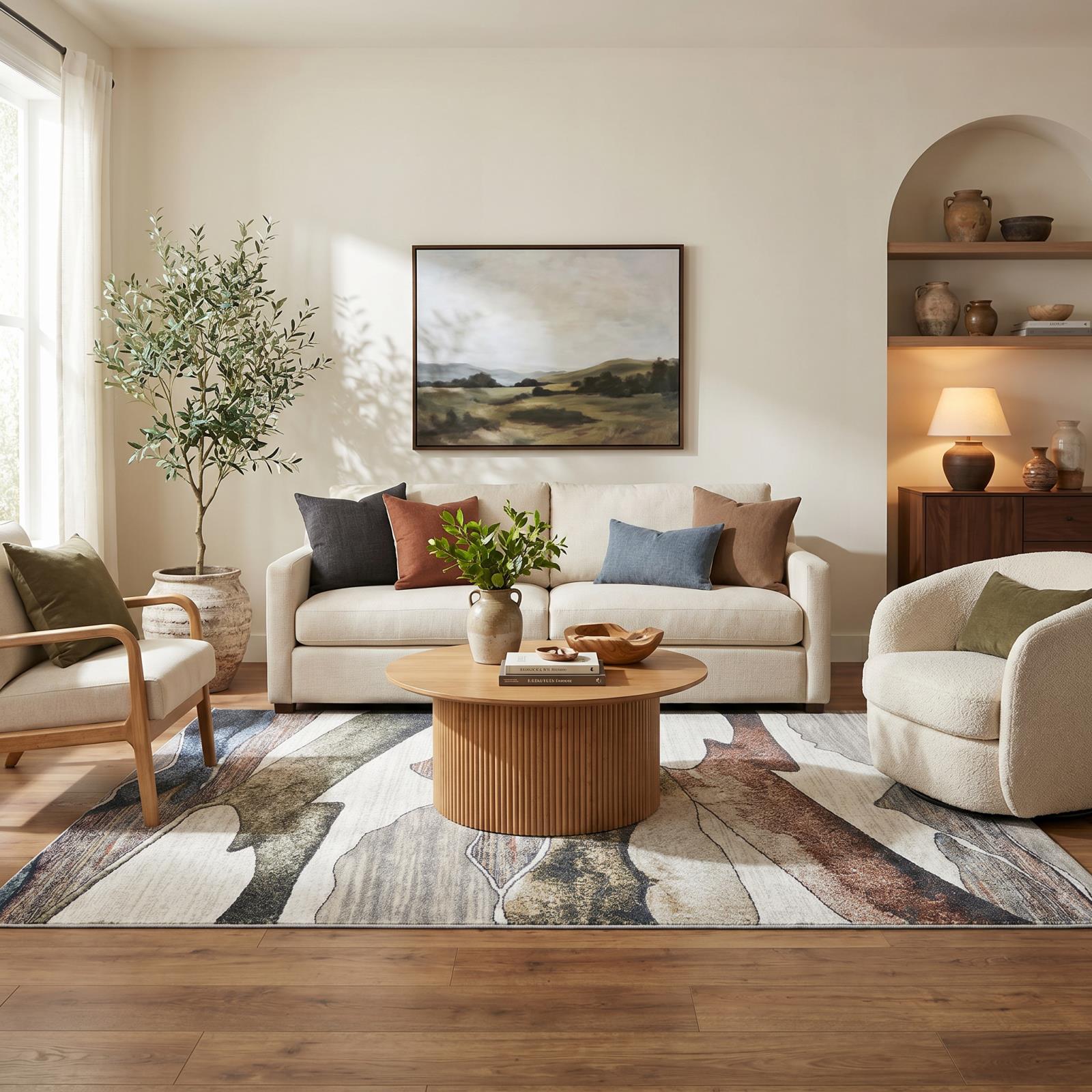 Alloy AY02 Light Beige Area Rug