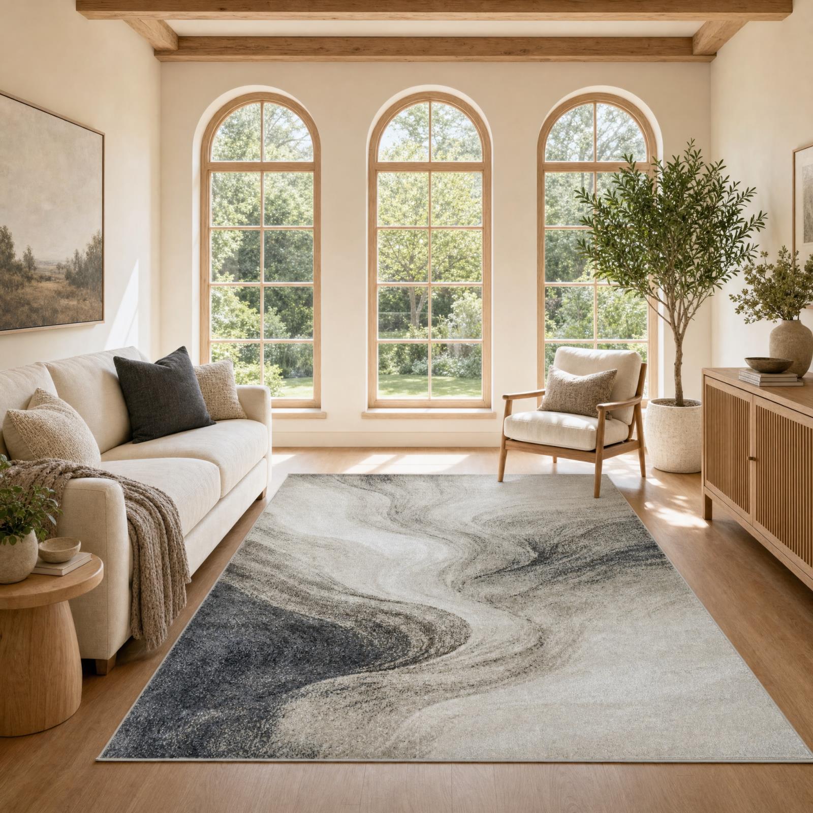 Alloy AY04 Light Beige Area Rug