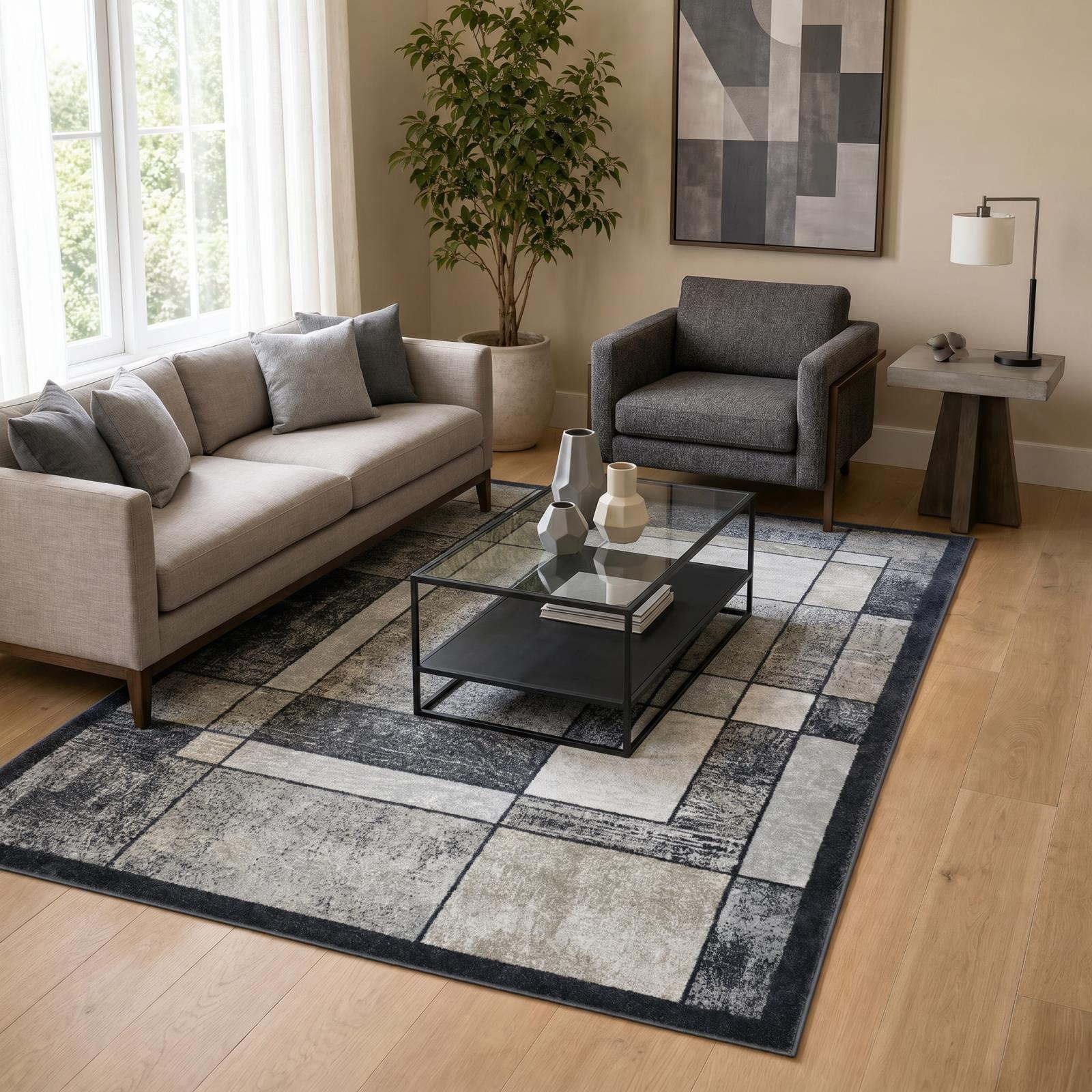 Alloy AY07 Gray Area Rug