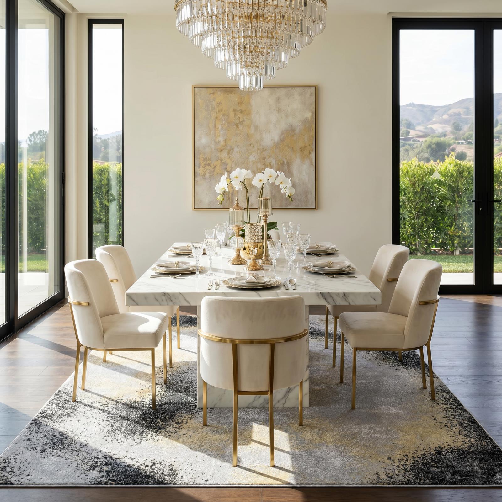 Selena SL04 Light Gray Area Rug — view 4