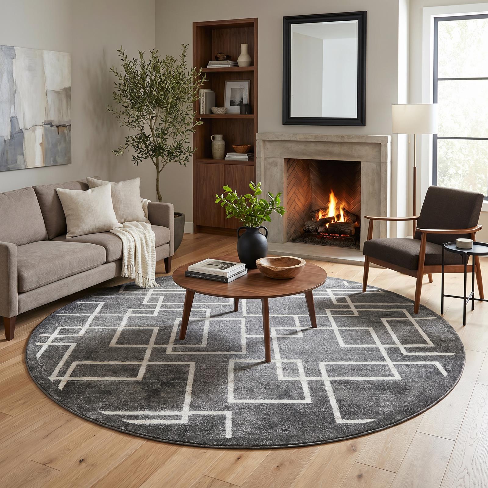 Milan MN15 Brown Area Rug — view 6