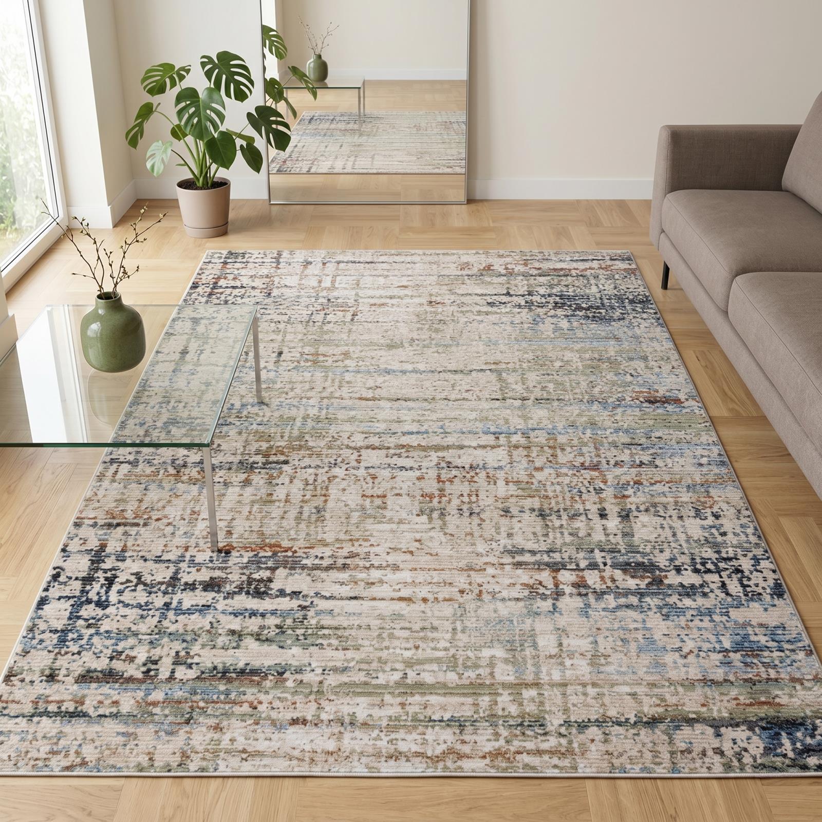 Aura Luxe AU05 Cream Area Rug — view 2