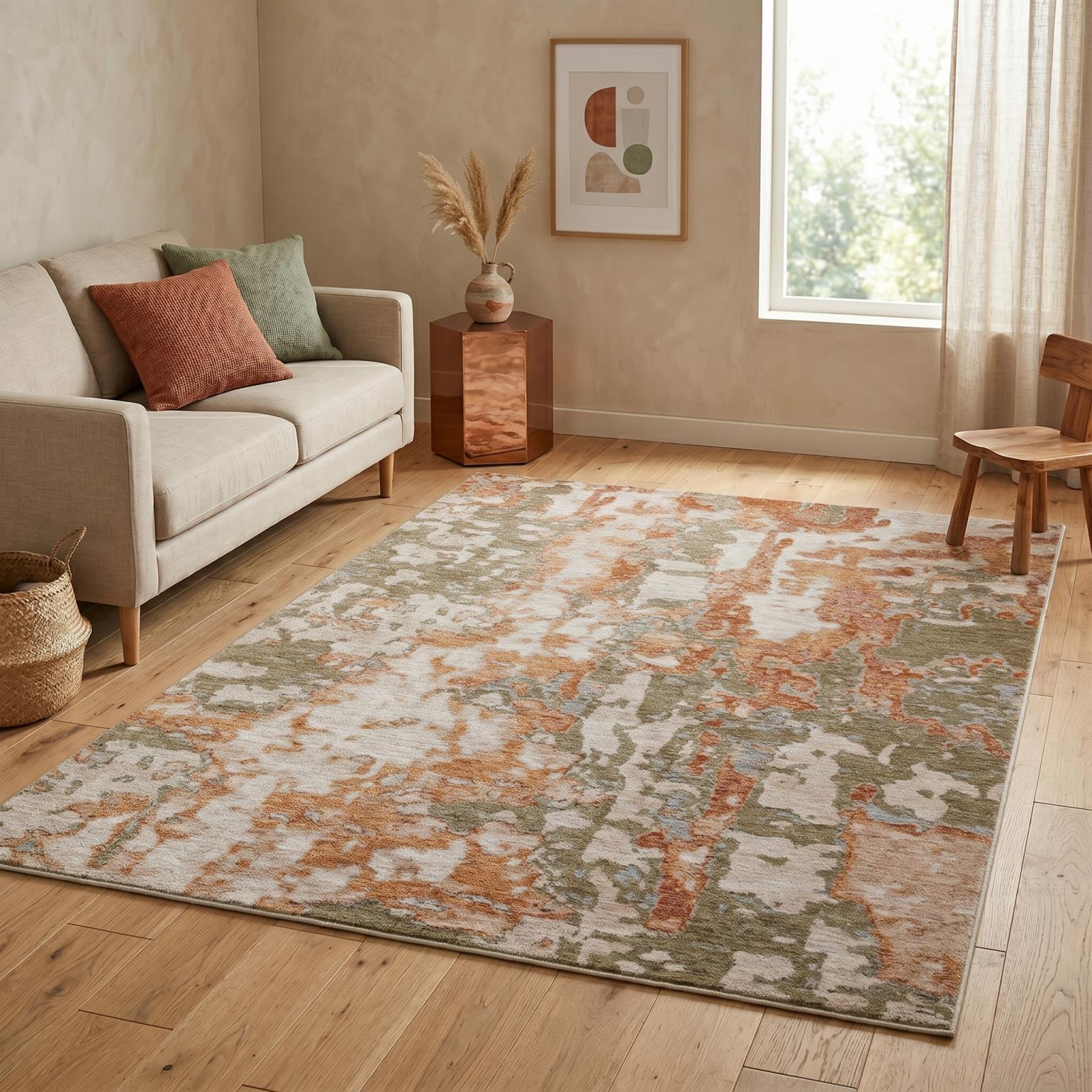 Roma RM02 Beige Area Rug — view 2