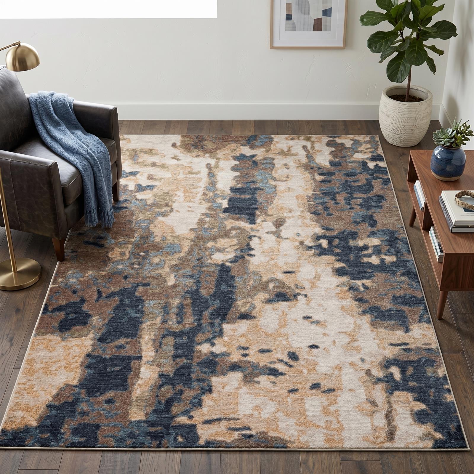 Roma RM03 Beige Area Rug — view 2