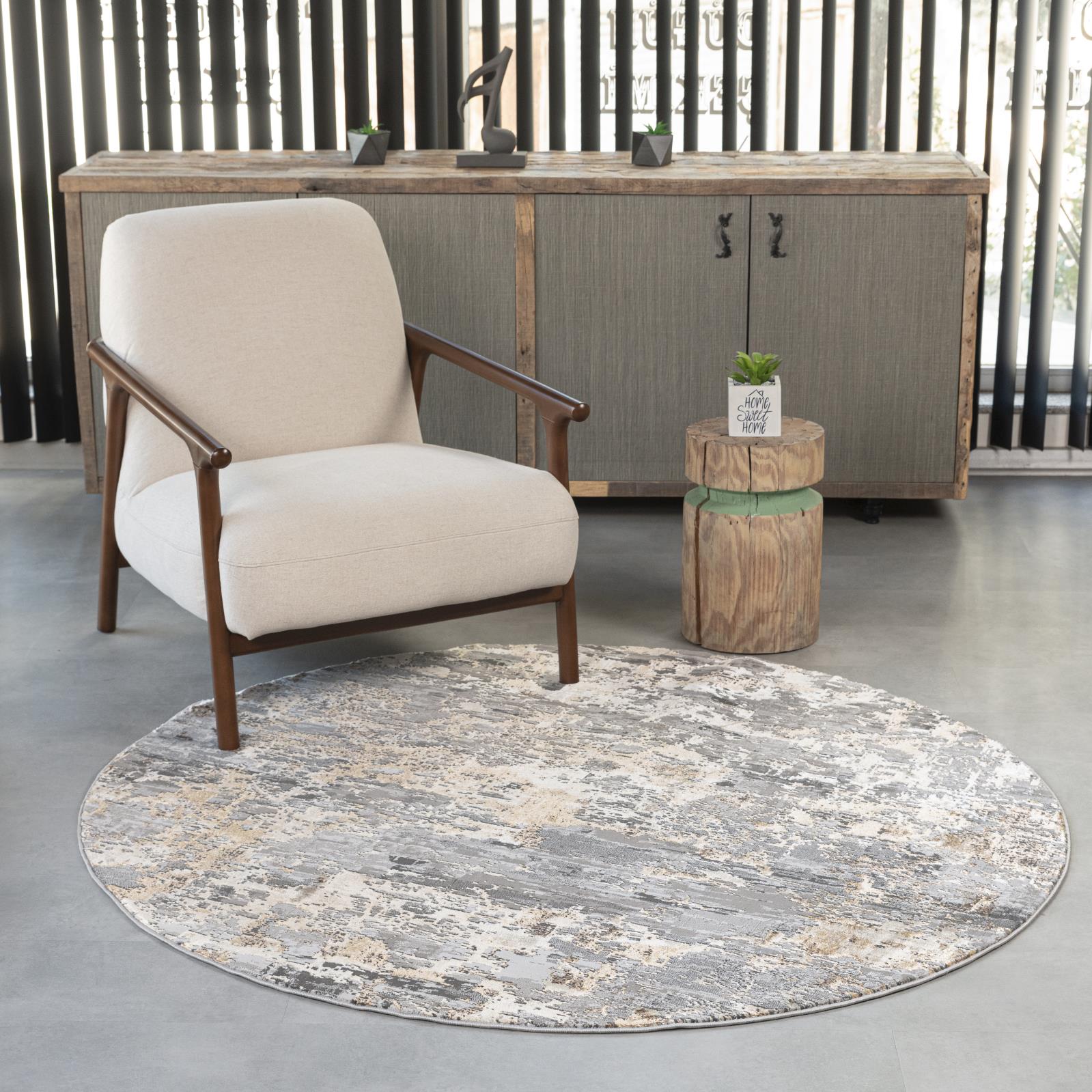 Bowman BM02 Light Gray Area Rug — view 8