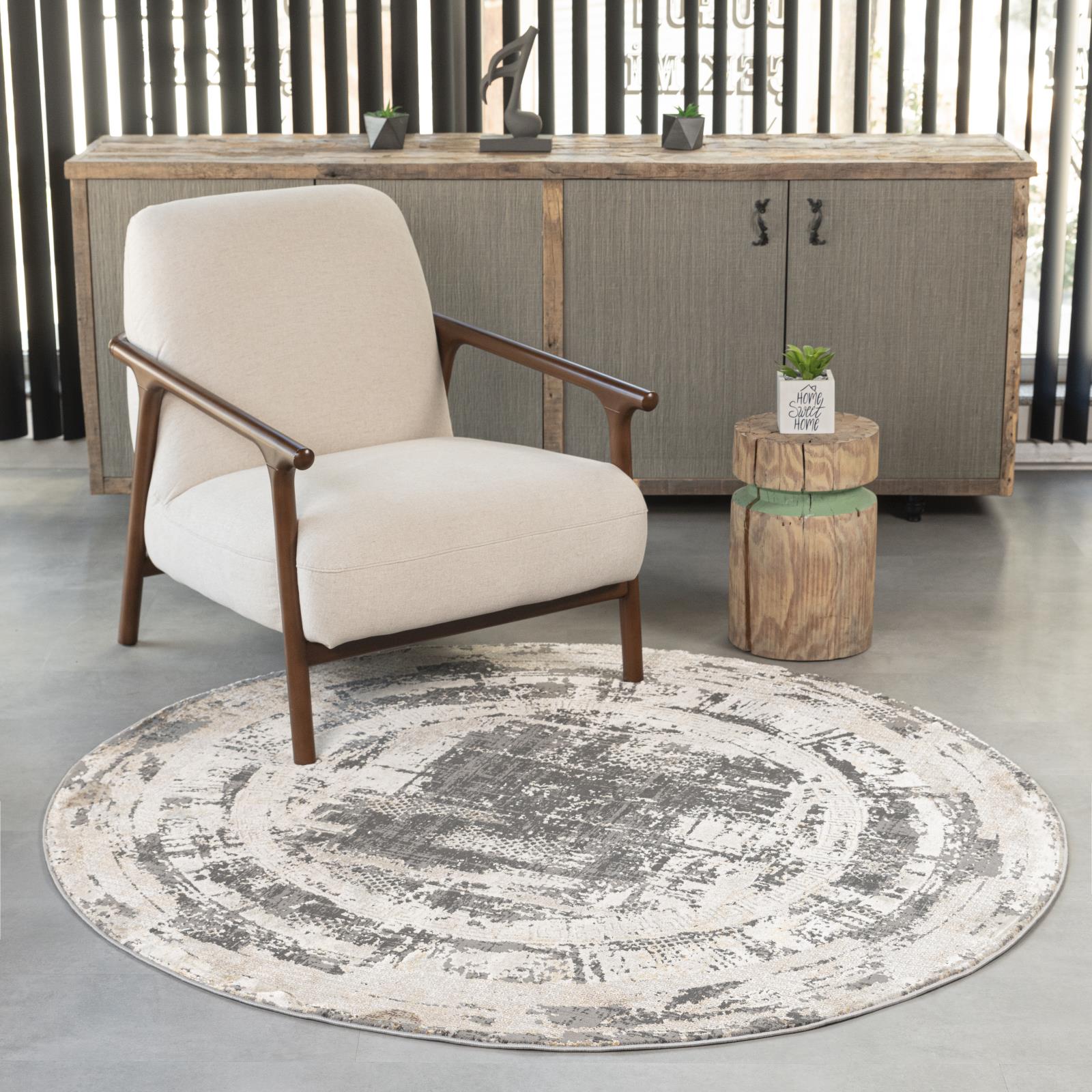 Bowman BM05 Charcoal Gray Area Rug — view 8