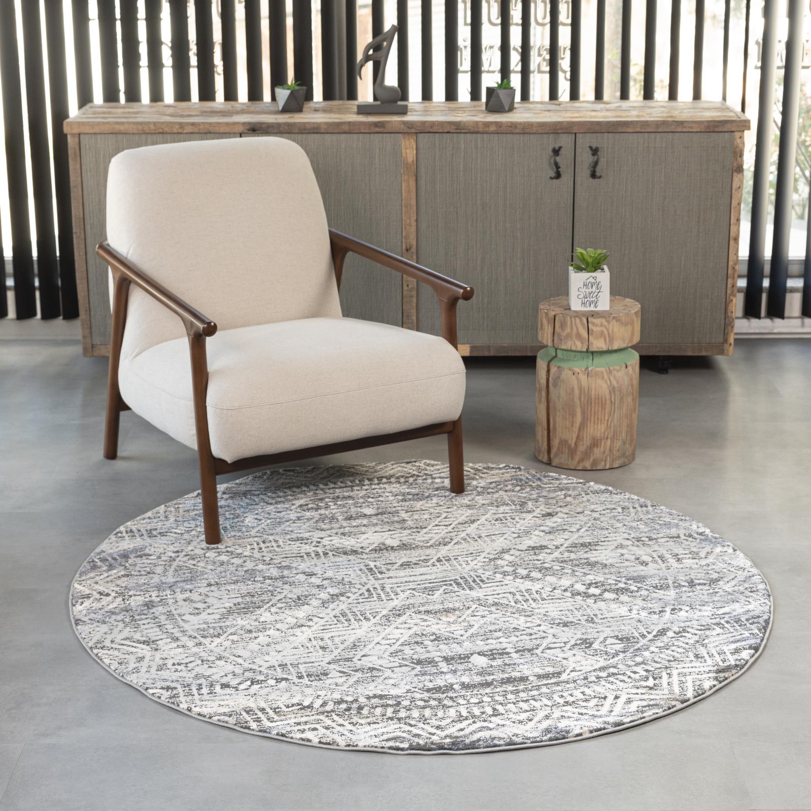 Bowman BM09 Charcoal Gray Area Rug — view 8