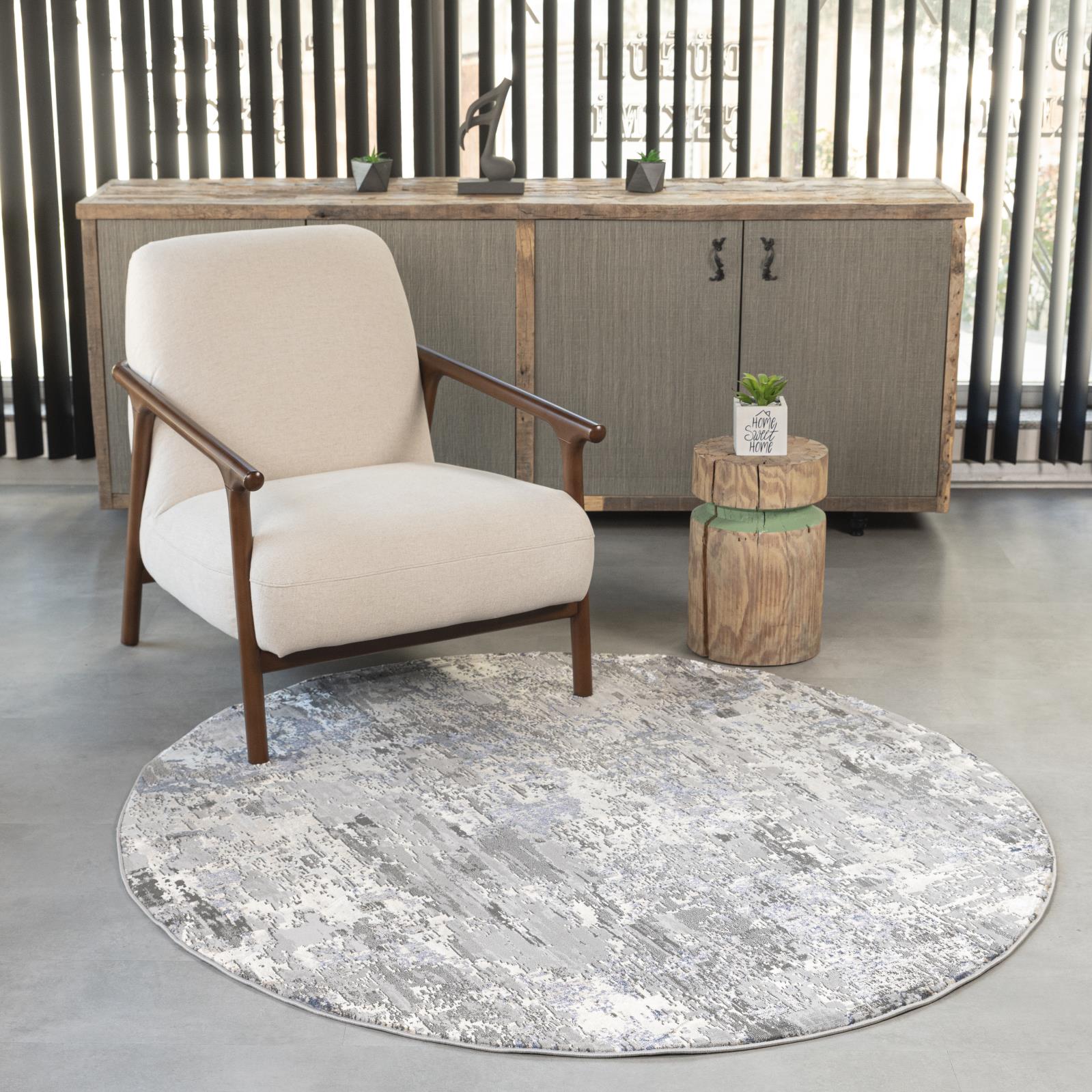 Bowman BM10 Light Gray Area Rug — view 8