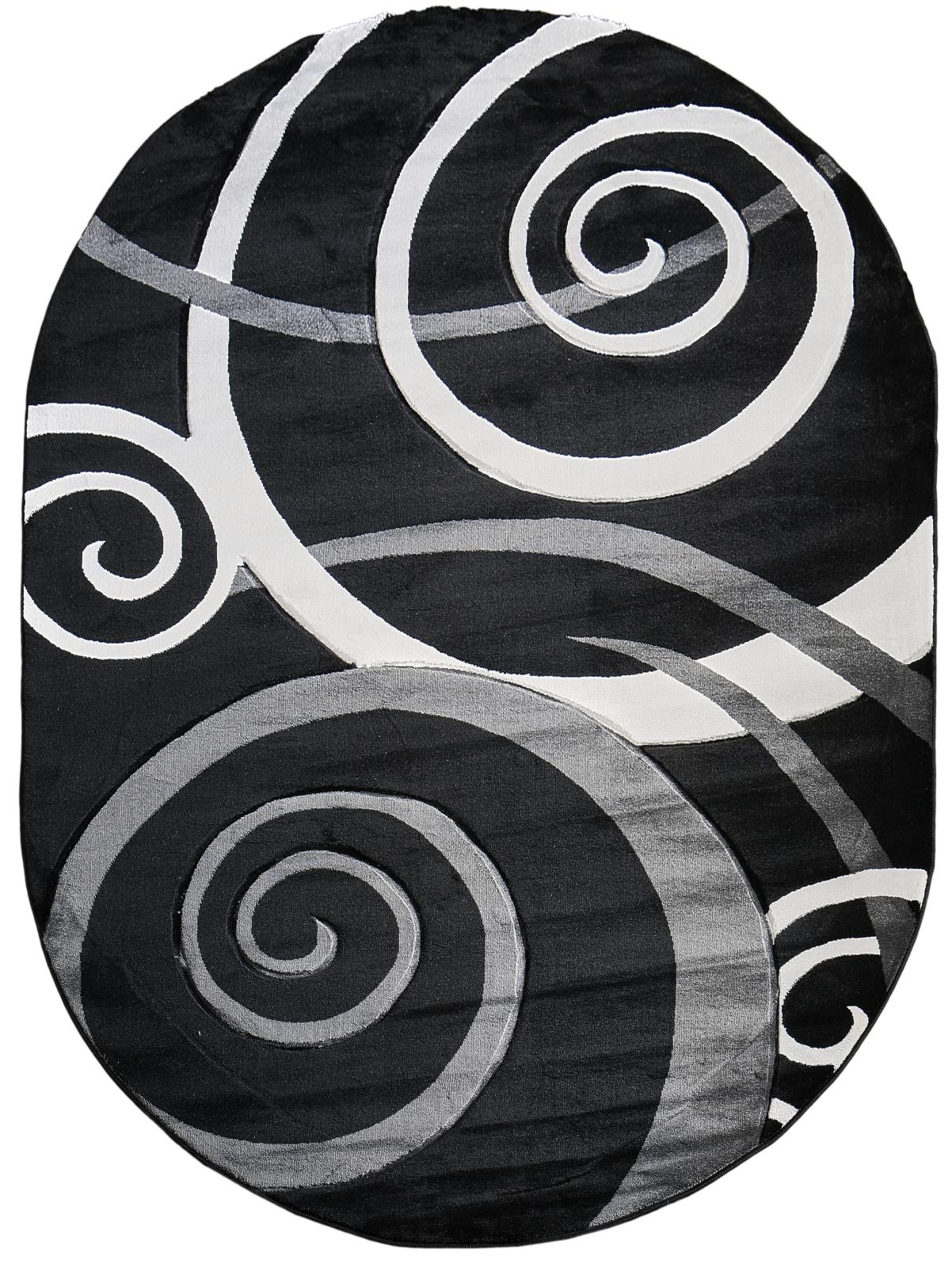 Orelsi OR03 Black Area Rug — view 4