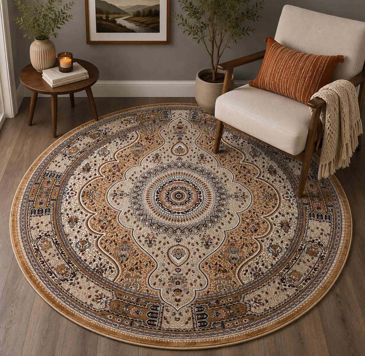 Prime PE15 Orange Area Rug — view 2