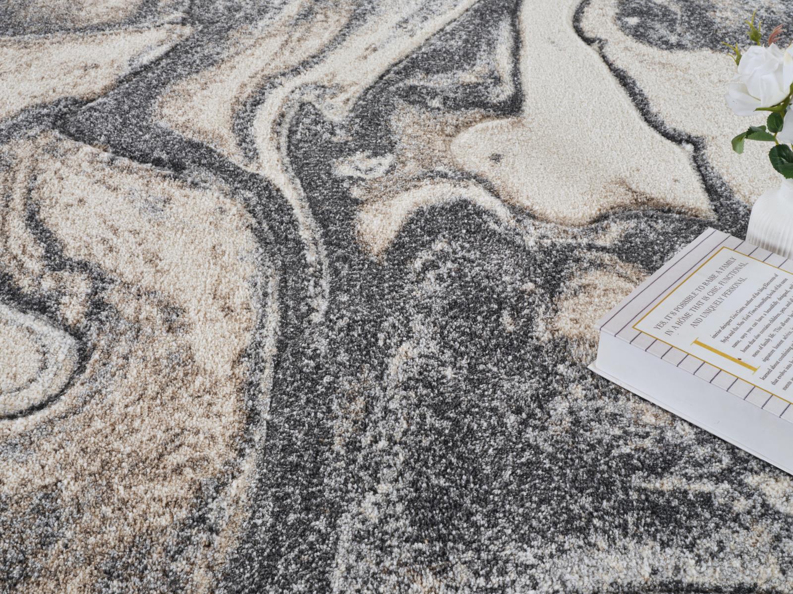 Fresco FR01 Dark Gray Area Rug — view 10
