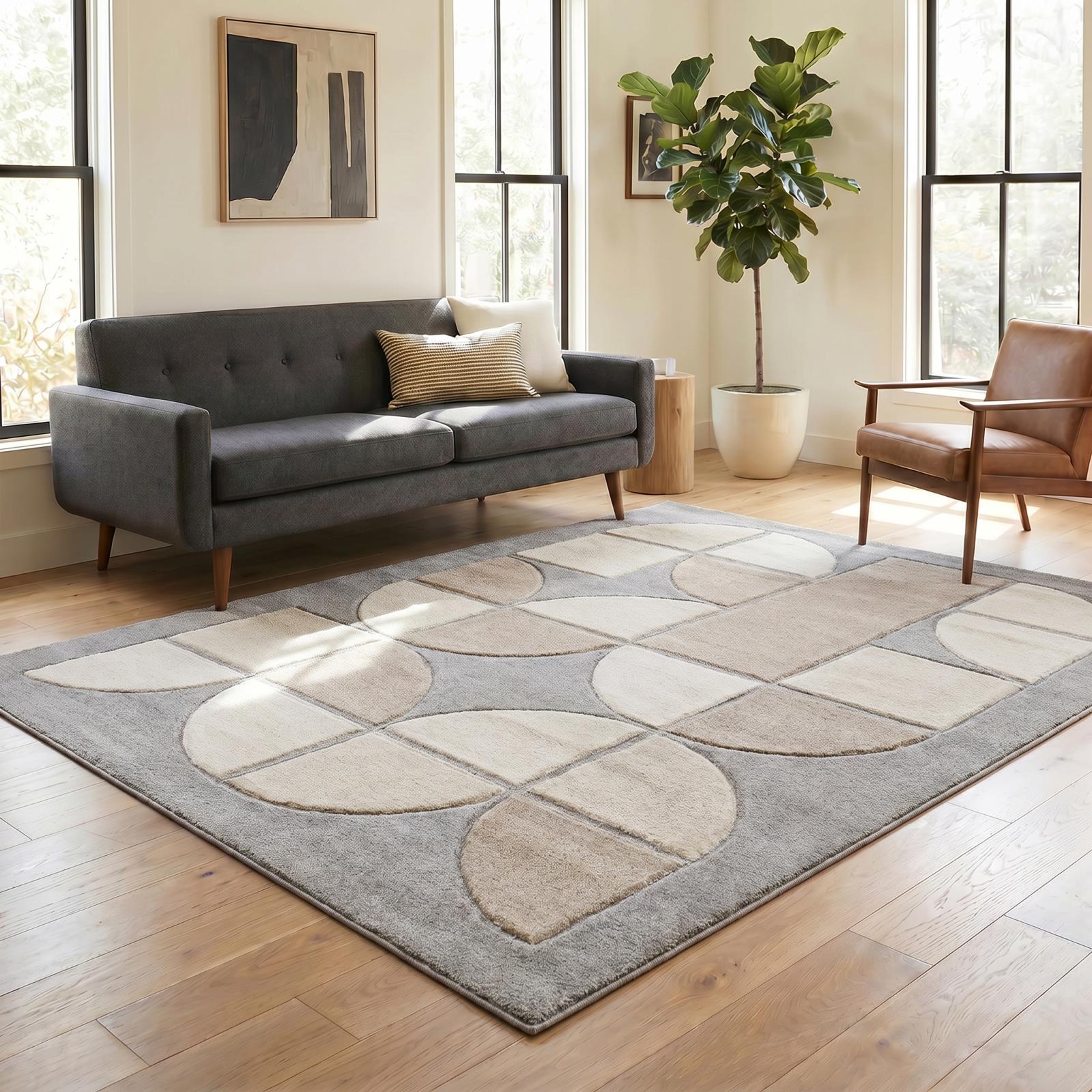 Urben Veil UV02 Gray Area Rug — view 2