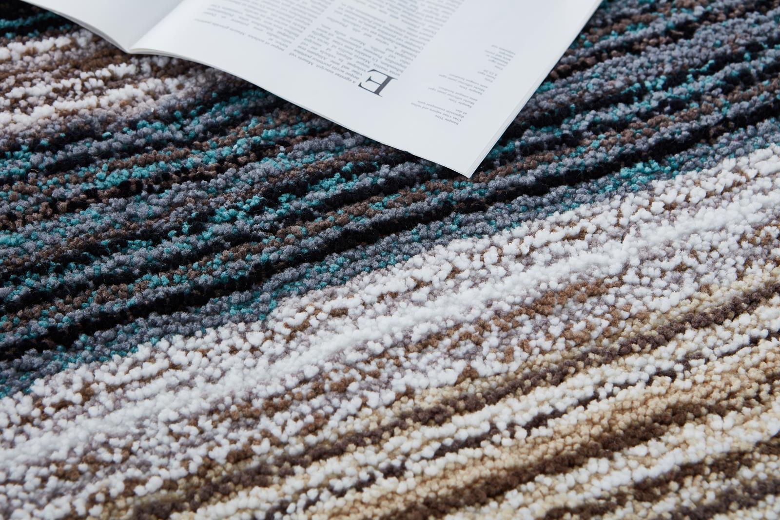 Star 01 Multicolor Shag Rug — view 4