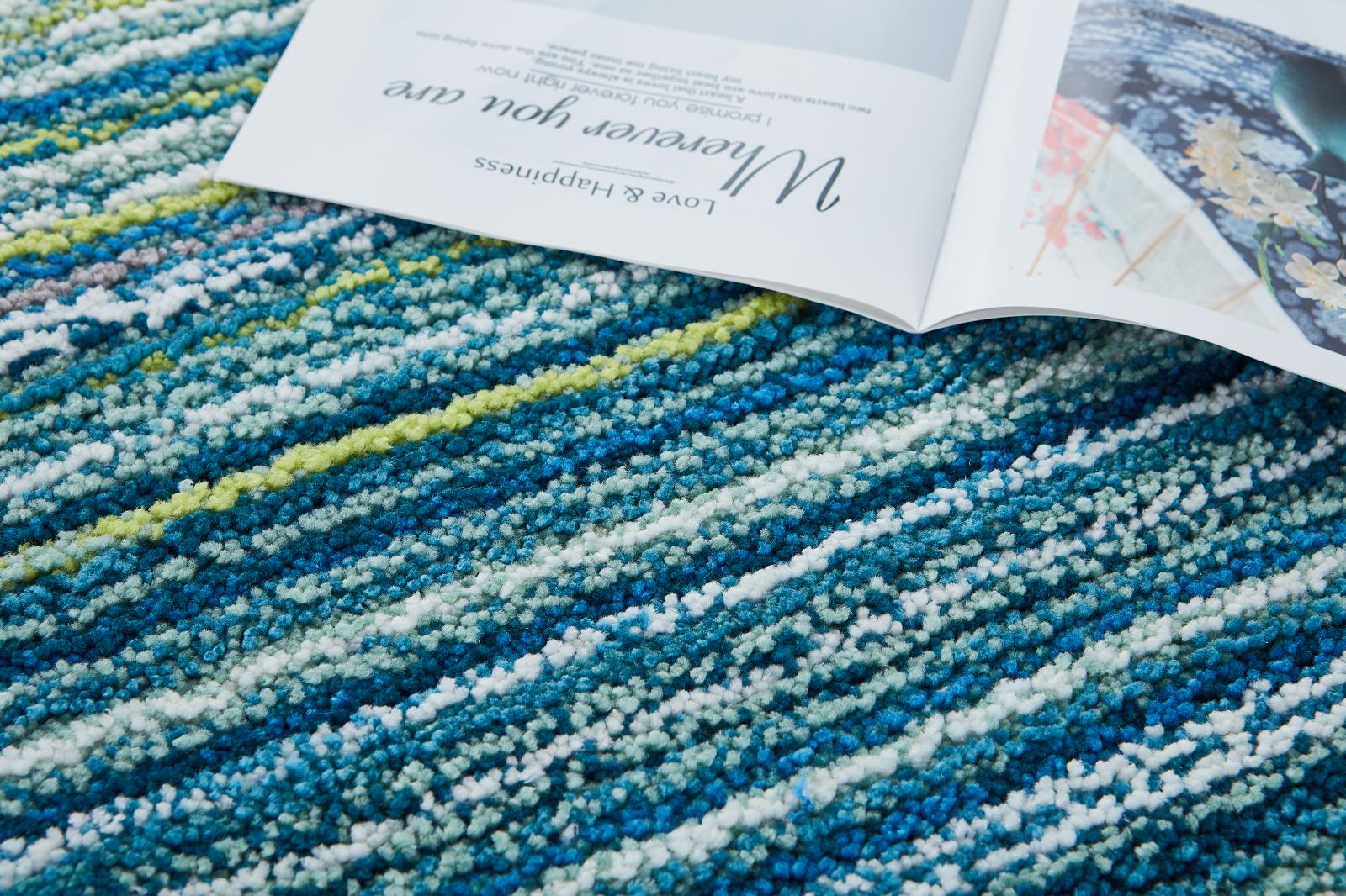 Star 02 Multicolor Shag Rug — view 4