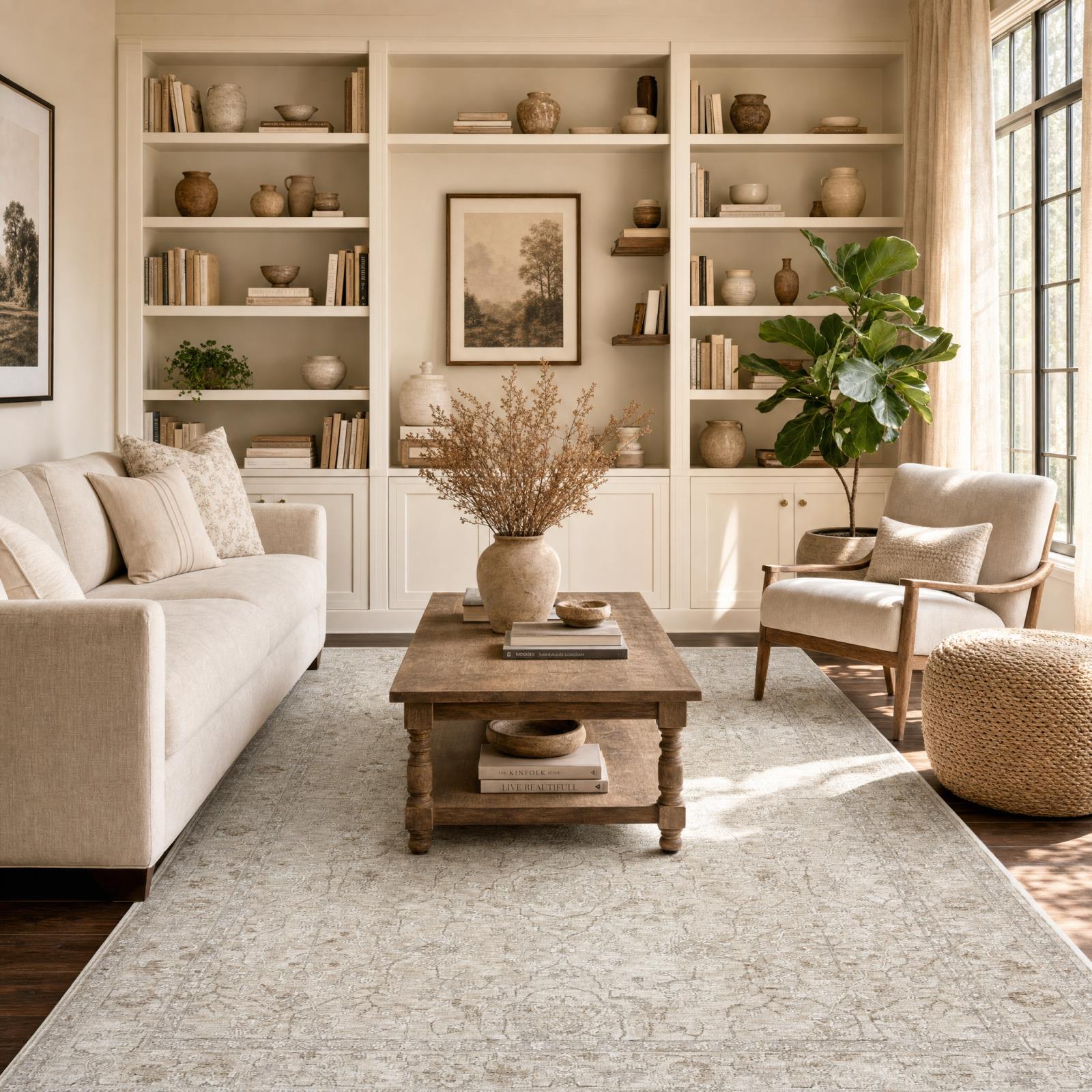 Monaco MA01 Beige Area Rug — view 5