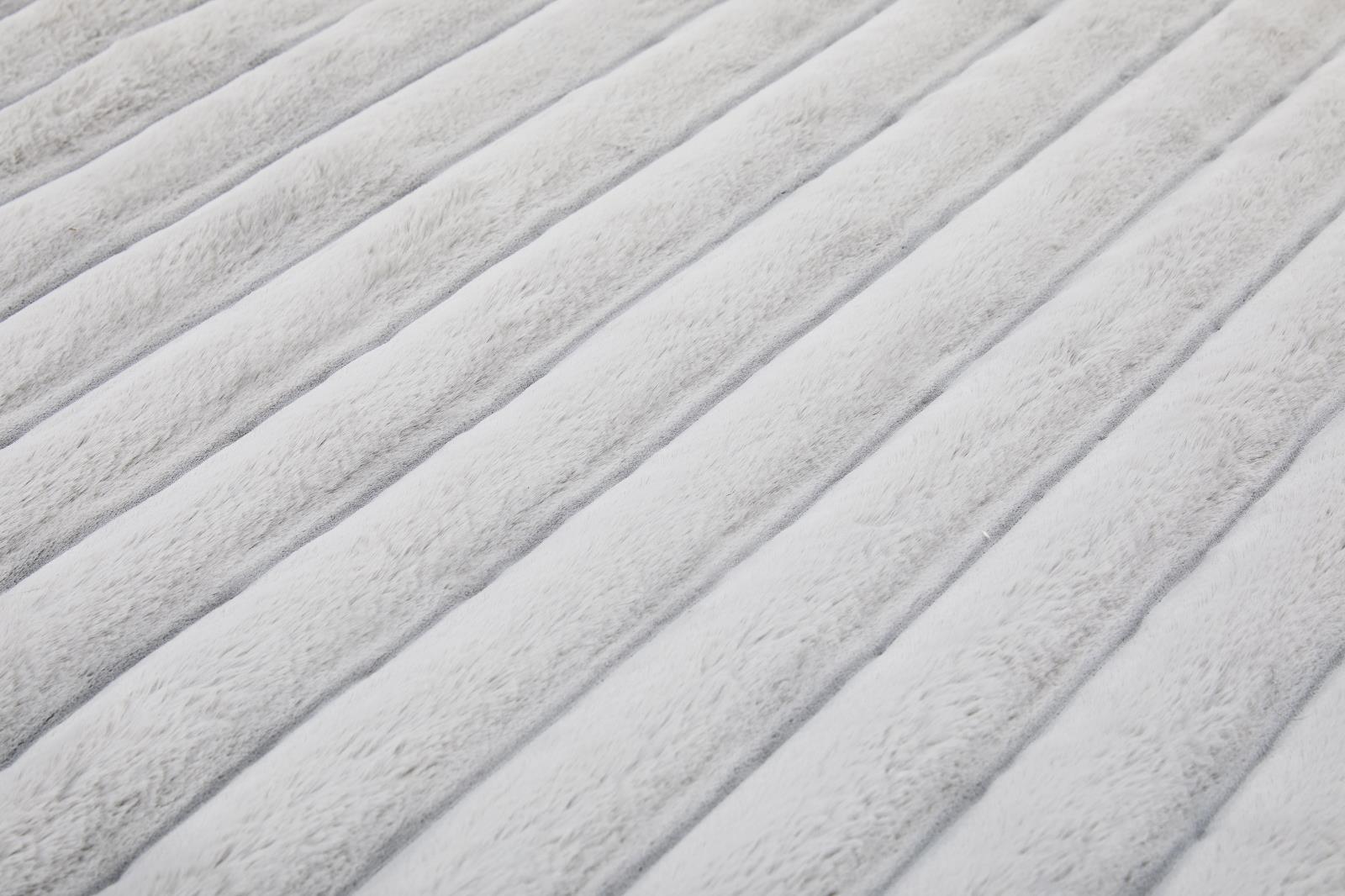 L.E.D LED02 Silver Gray Area Rug — view 4