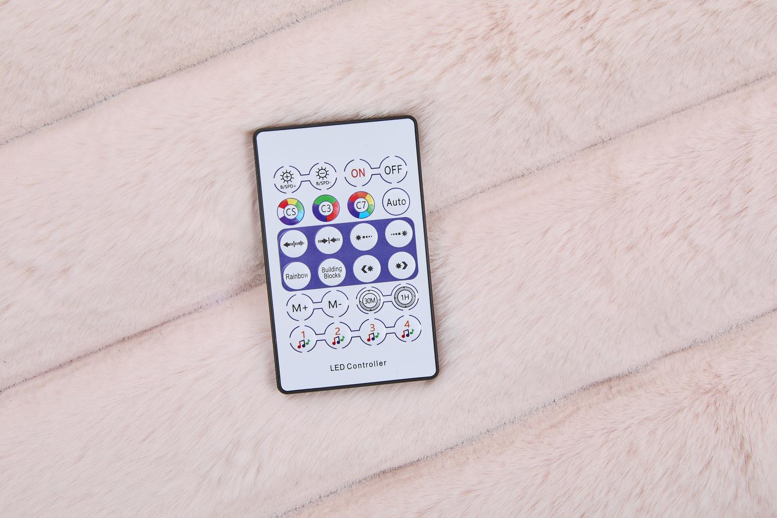 L.E.D LED05 Pink Area Rug — view 4