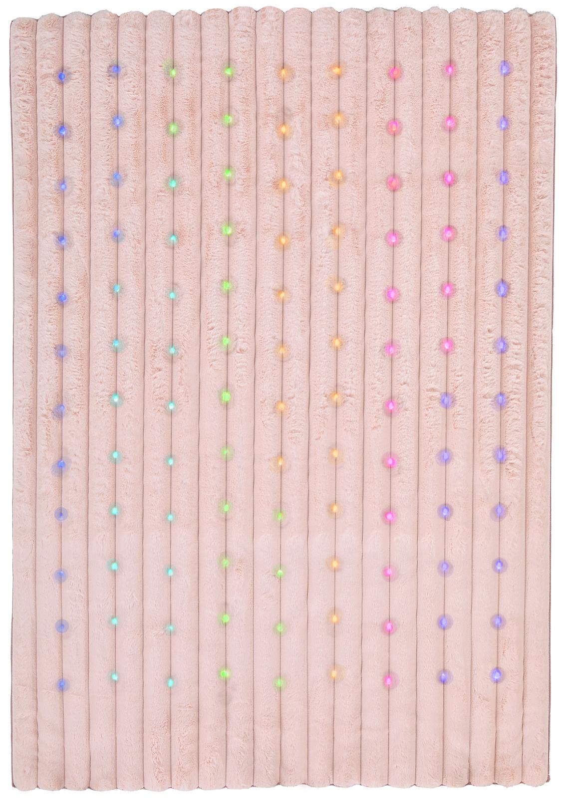 L.E.D LED05 Pink Area Rug — view 2