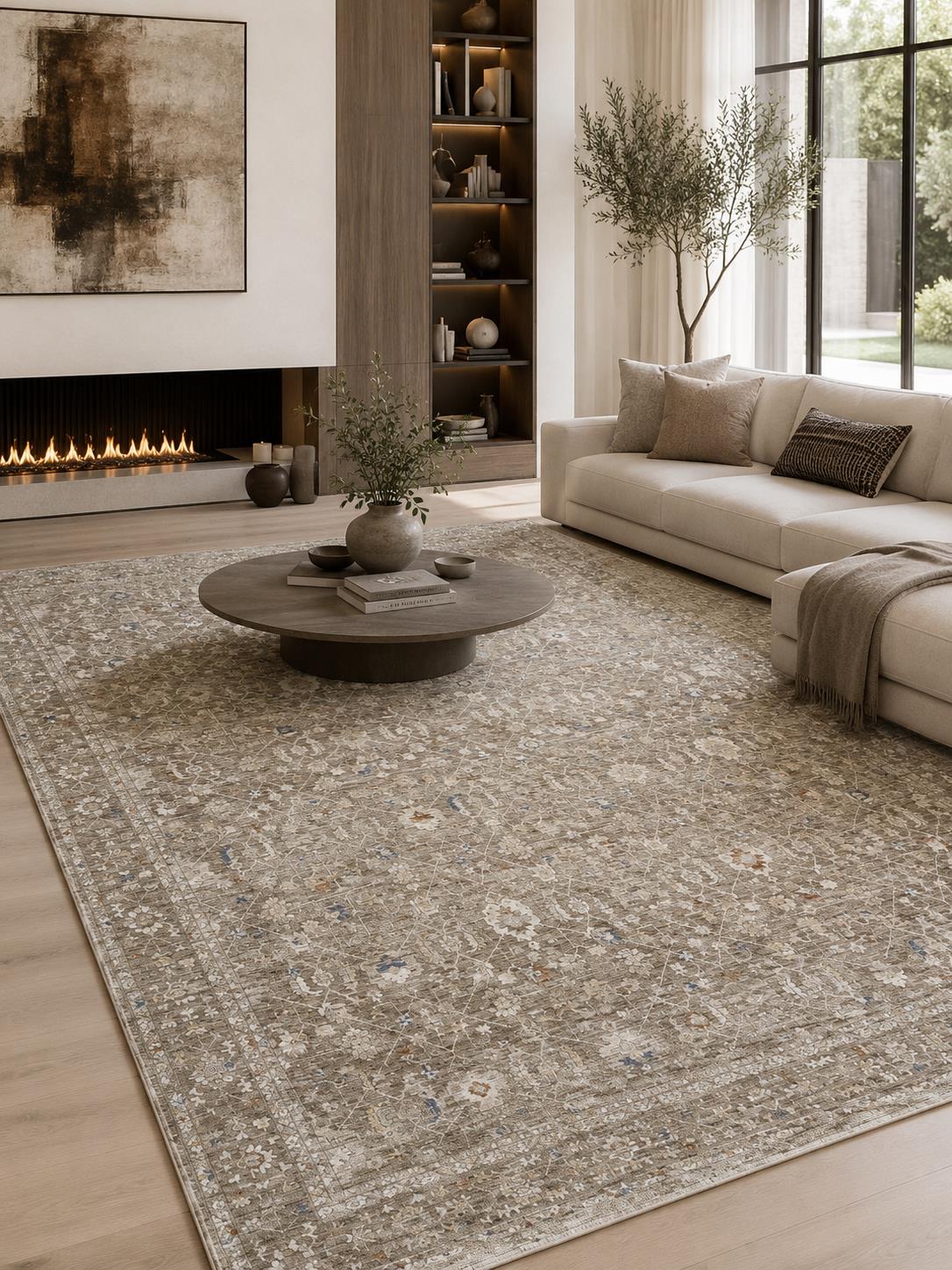 Monaco MA04 Taupe Area Rug — view 5