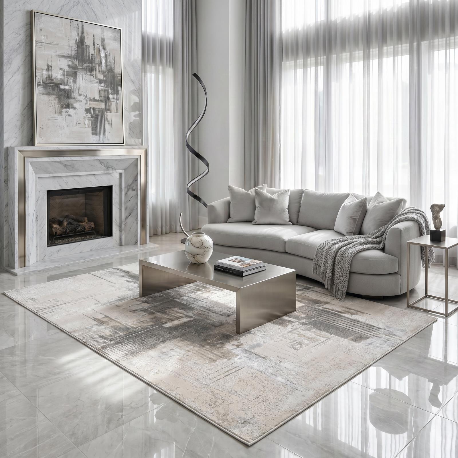 Luxe Line LU02 Birch Area Rug