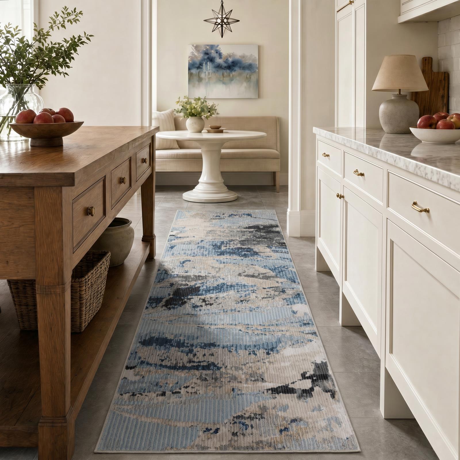 Aura Luxe AU04 Blue Area Rug — view 7