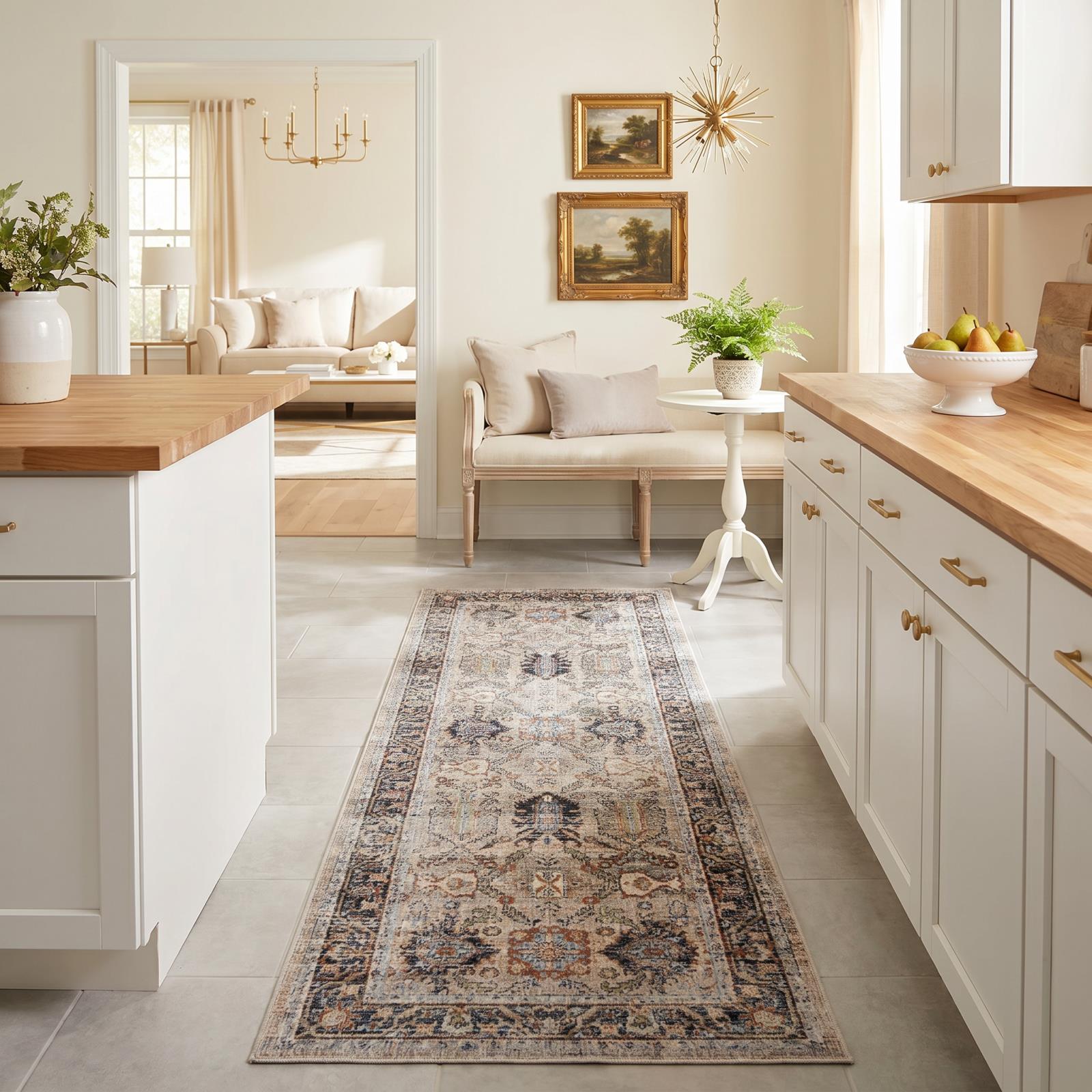 Aura Luxe AU03 Ivory Area Rug — view 7