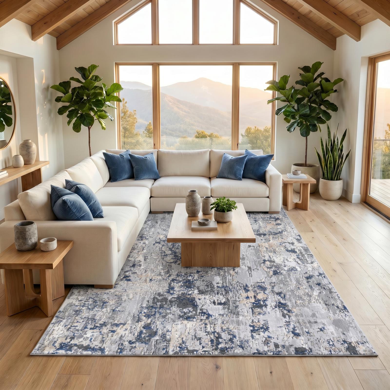Bowman BM10 Light Gray Area Rug