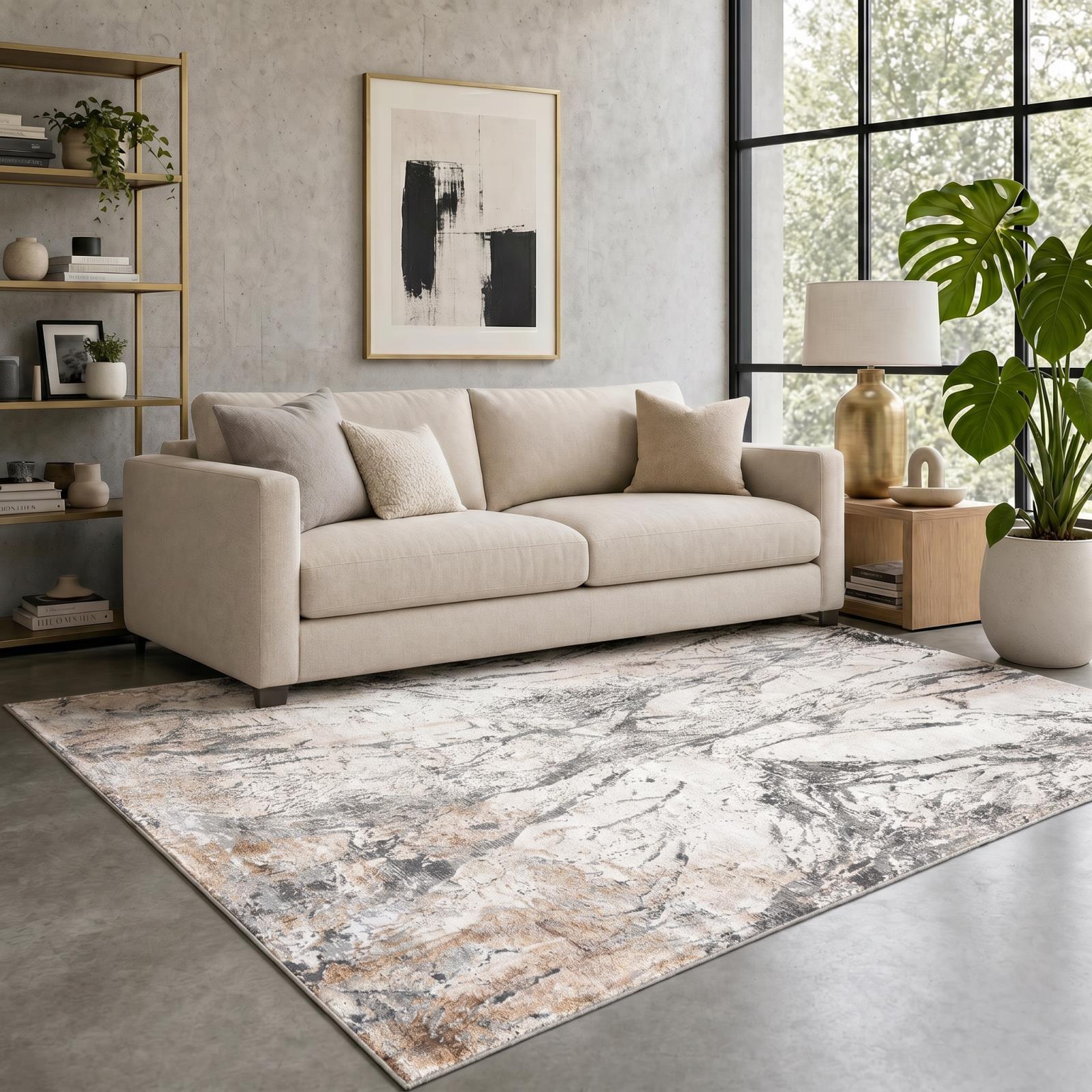 Bowman BM03 Ivory Area Rug