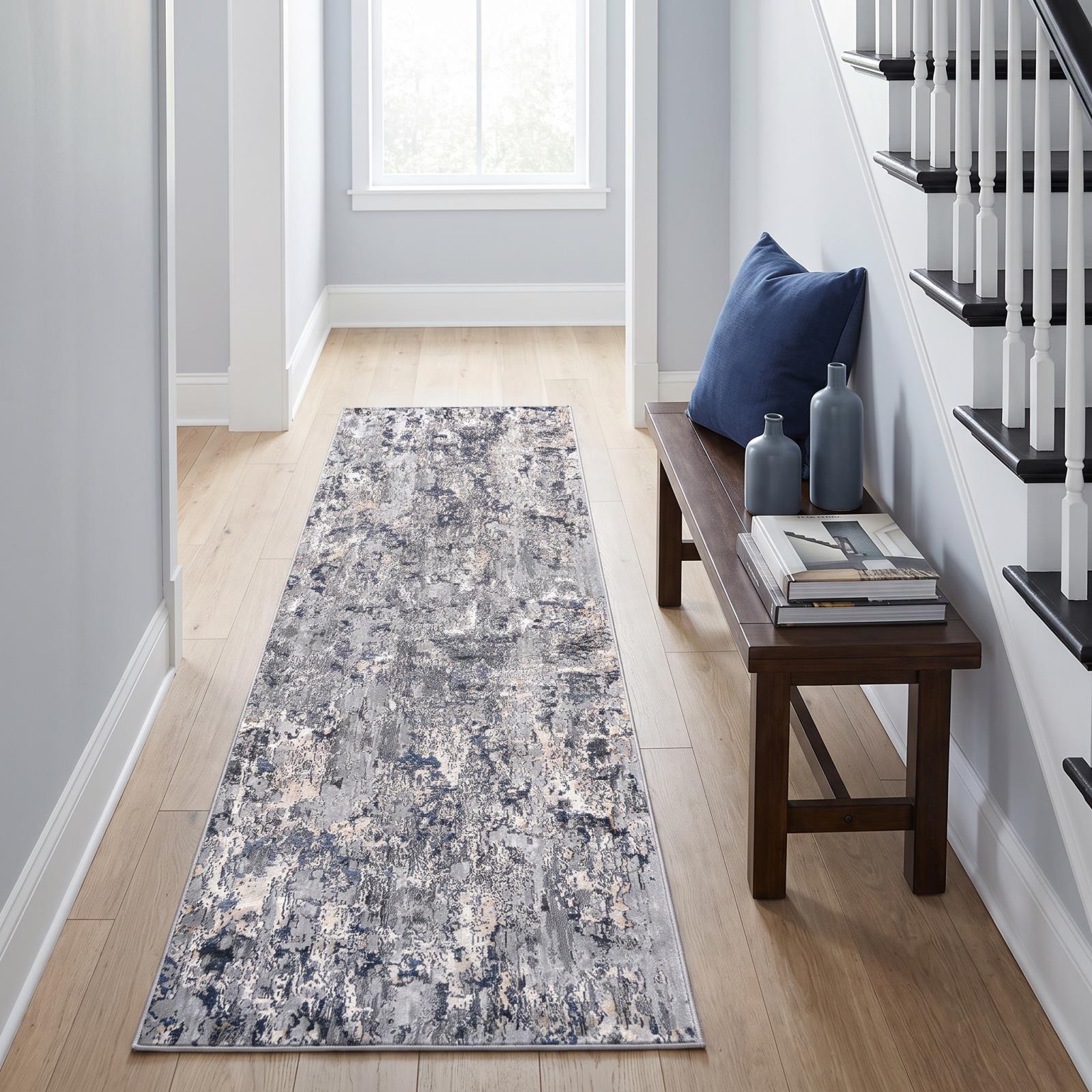 Bowman BM10 Light Gray Area Rug — view 10