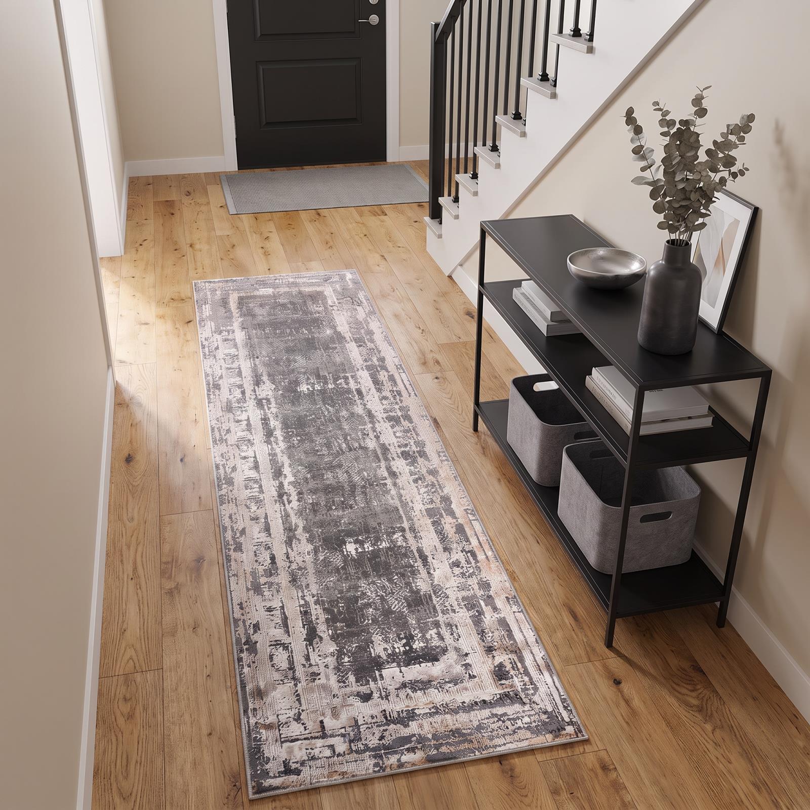 Bowman BM05 Charcoal Gray Area Rug — view 10